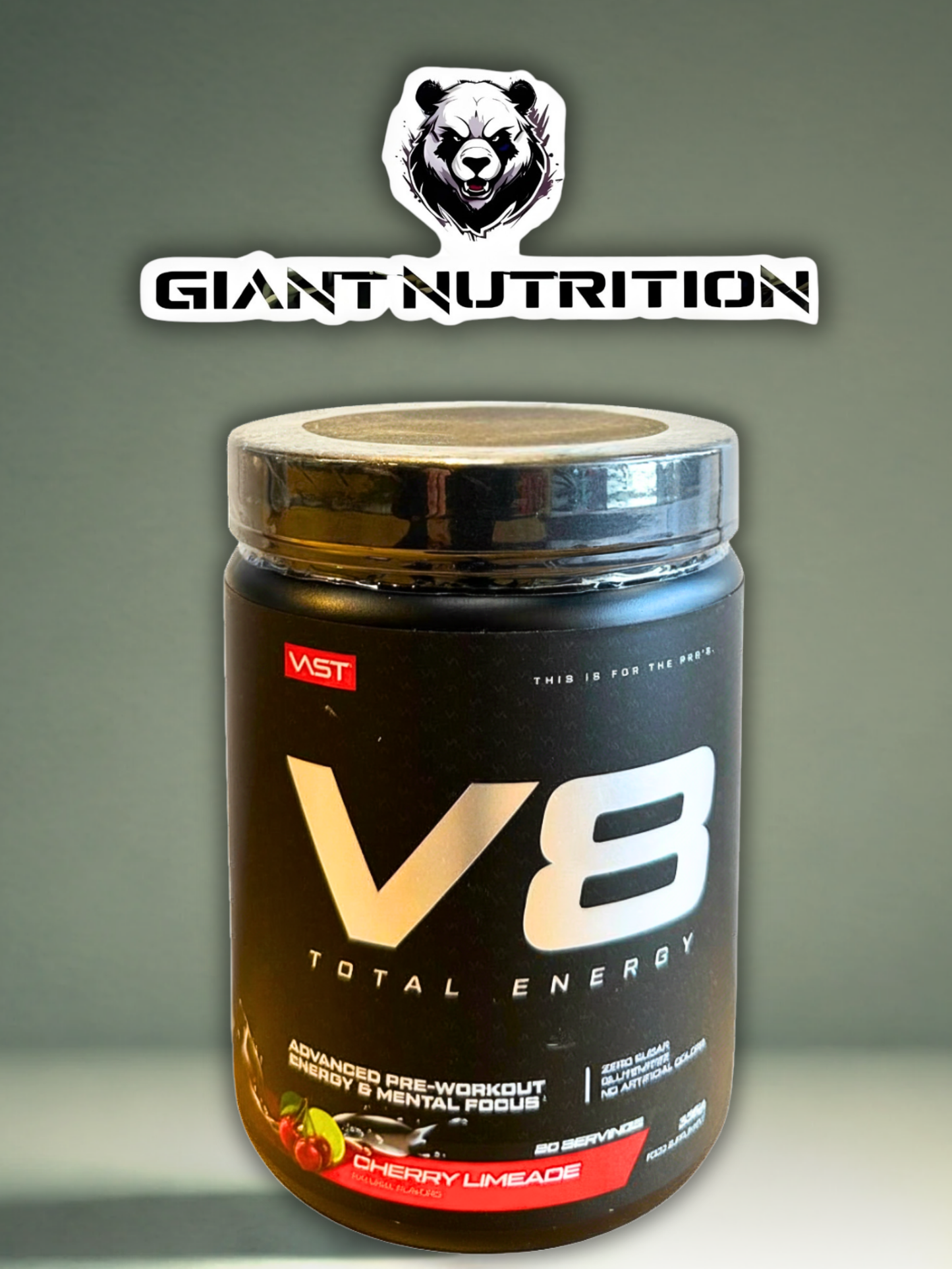 VAST V8 Total Energy Pre Workout 314g | Giant Nutrition