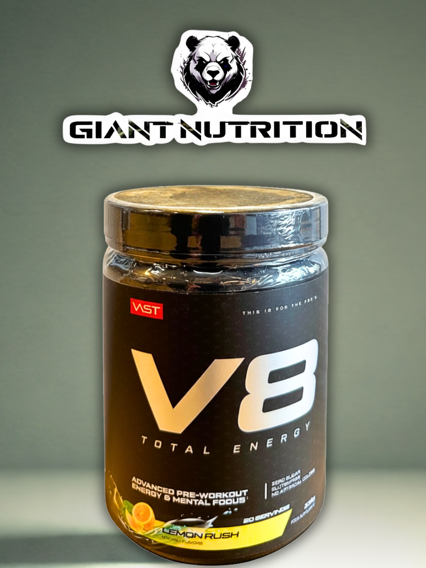 VAST V8 Total Energy Pre Workout 314g | Giant Nutrition