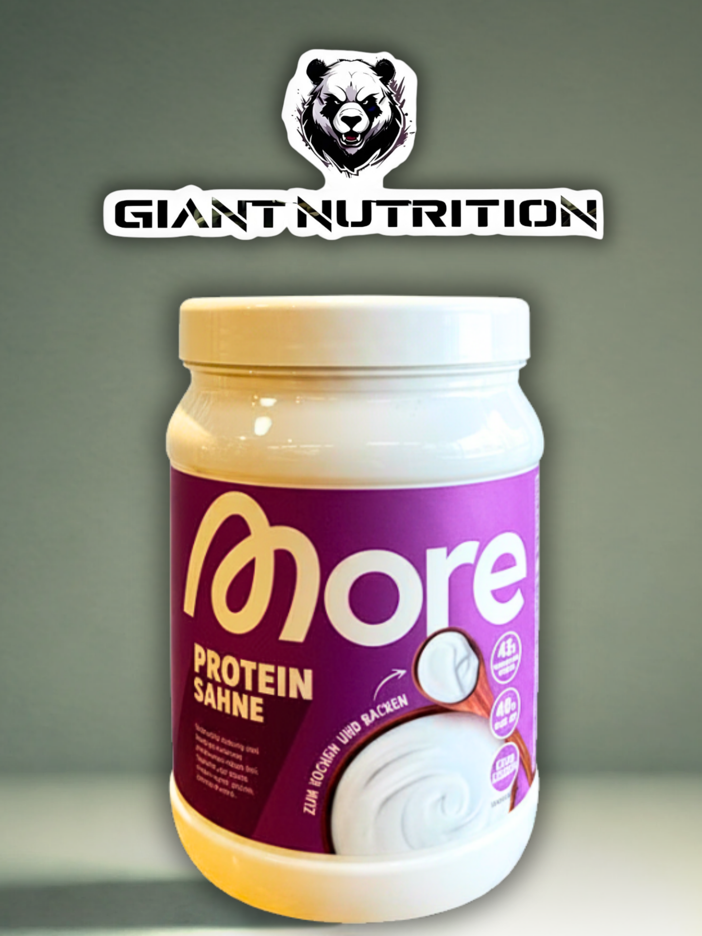 MORE NUTRITION More Protein Sahne | Giant Nutrition