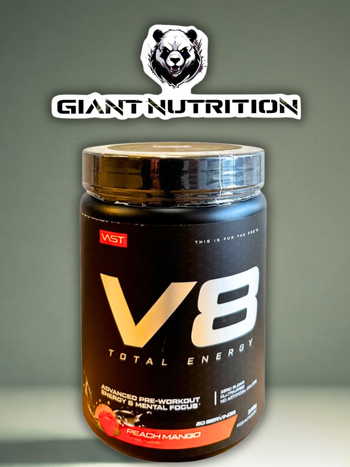 VAST V8 Total Energy Pre Workout 314g | Giant Nutrition
