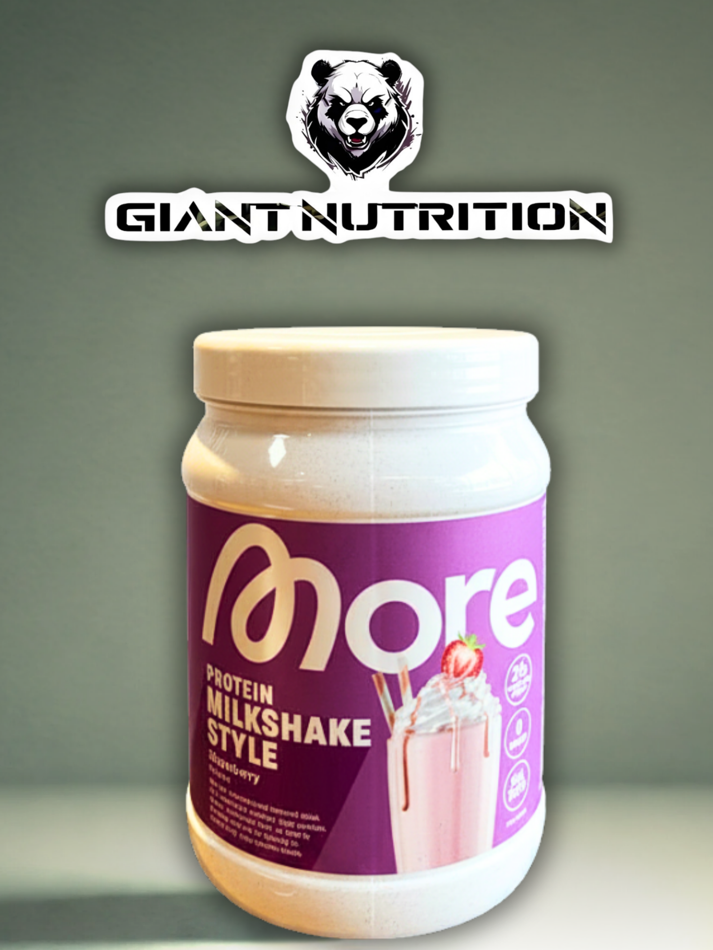 MORE NUTRITION Protein Milkshake Style 600g | Giant Nutrition