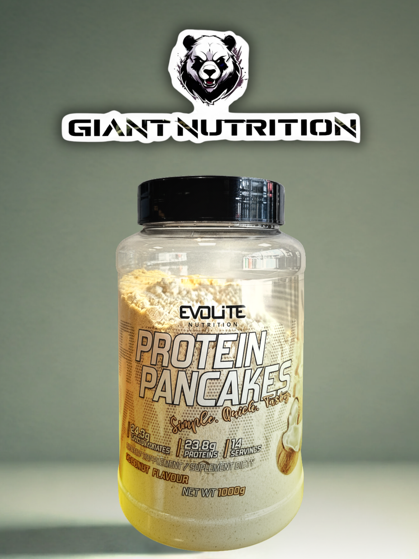 Evolite Nutrition Protein Pancakes 1000g | Giant Nutrition