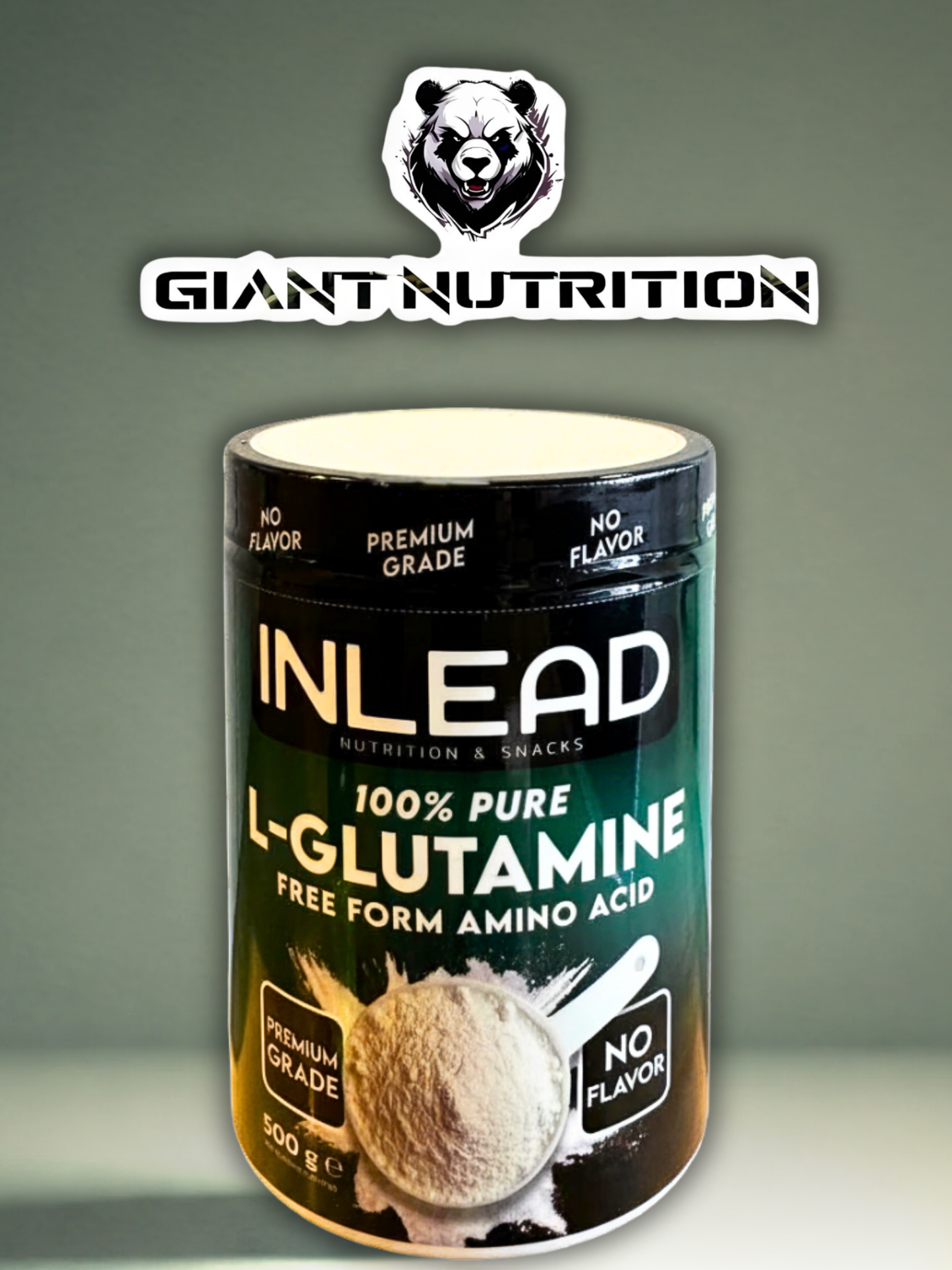 INLEAD L-Glutamin Pulver 500 g | Giant Nutrition