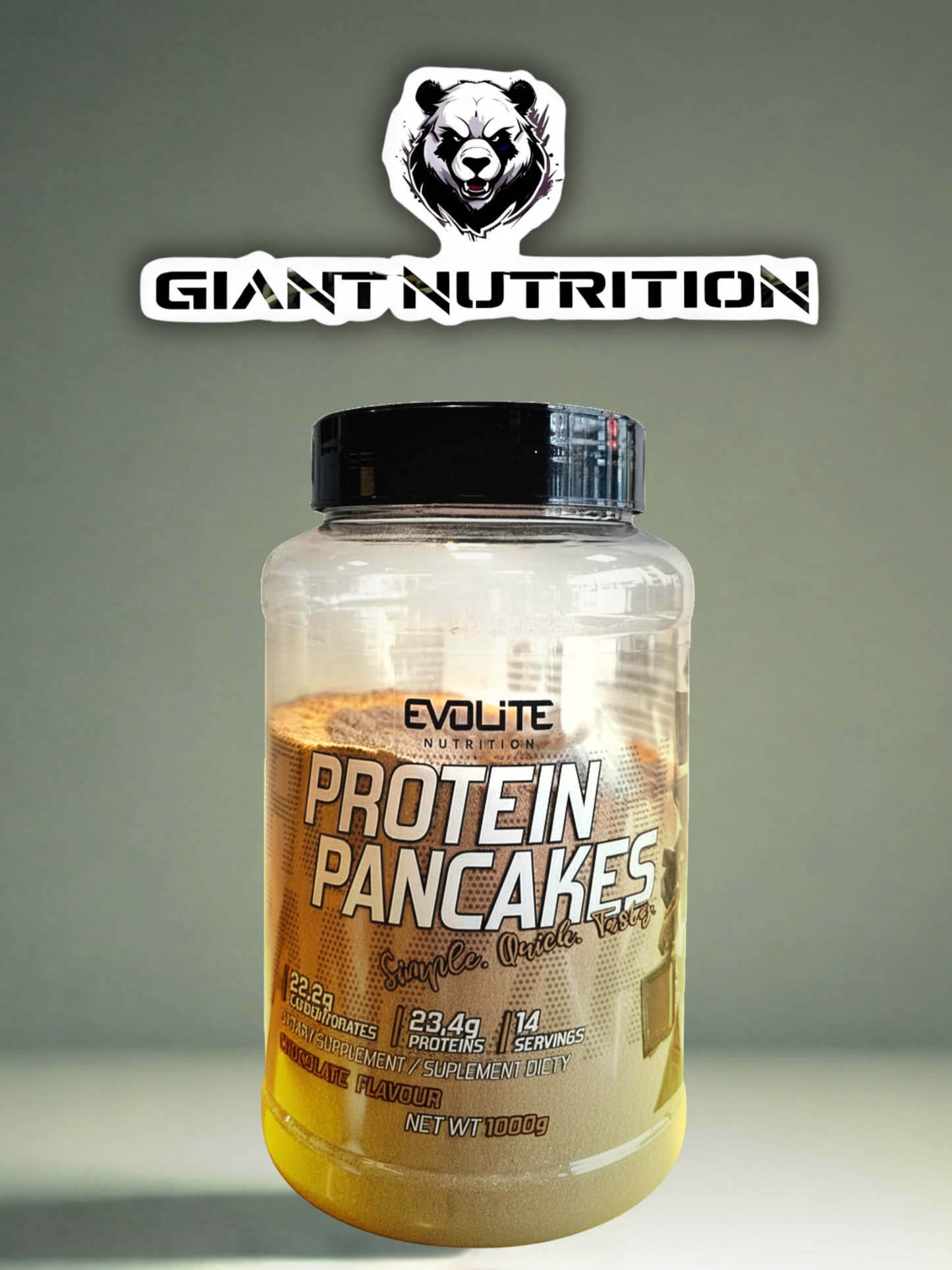 Evolite Nutrition Protein Pancakes 1000g | Giant Nutrition