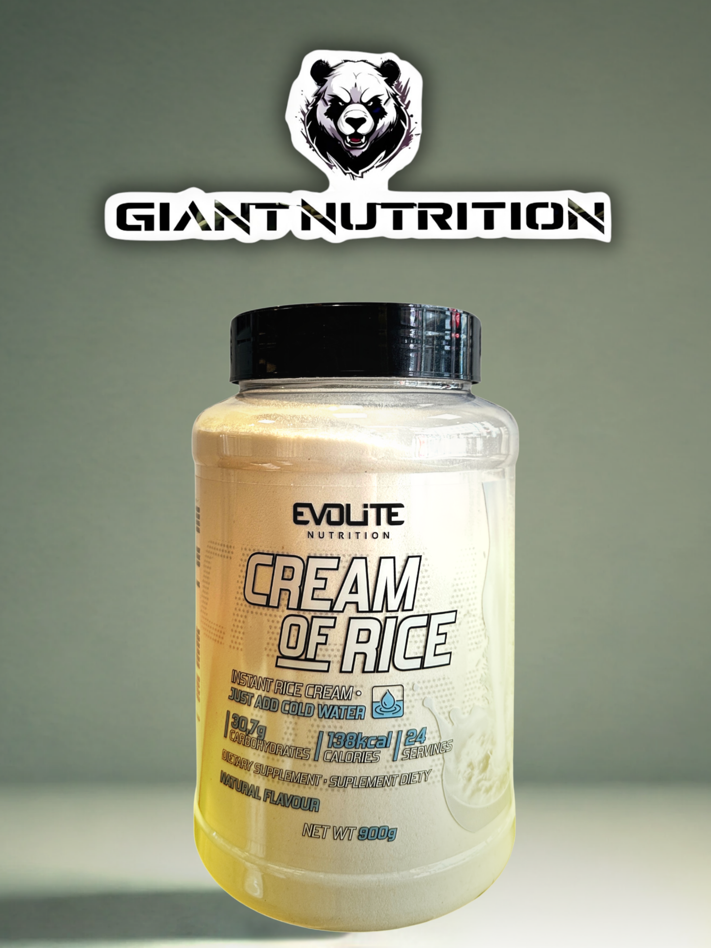 Evolite Nutrition Cream of Rice 900g | Giant Nutrition