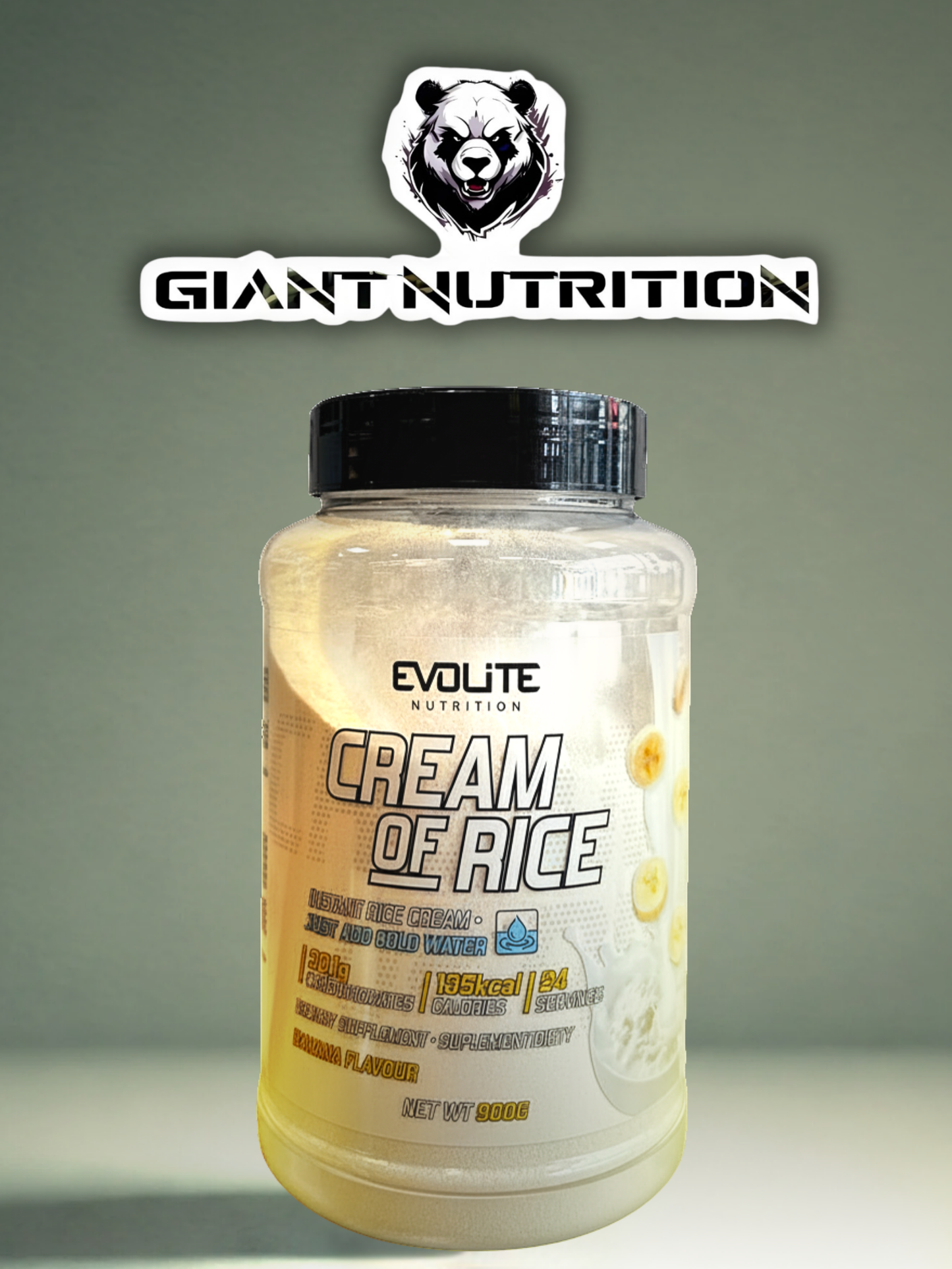 Evolite Nutrition Cream of Rice 900g | Giant Nutrition