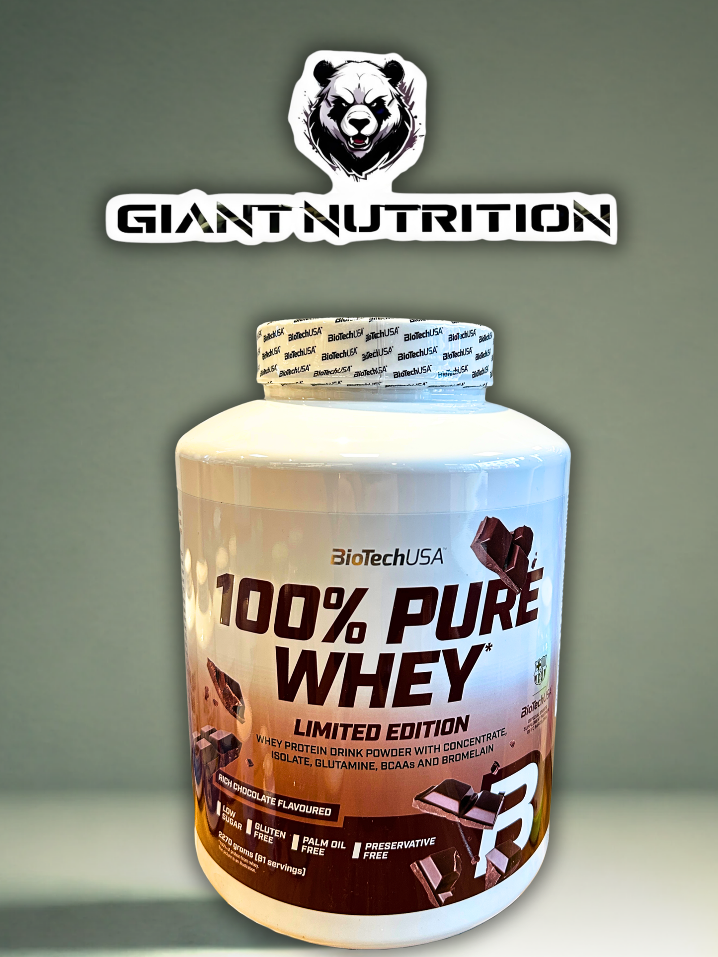 BioTech USA 100% Pure Whey Limited Edition 2270 g | Giant Nutrition