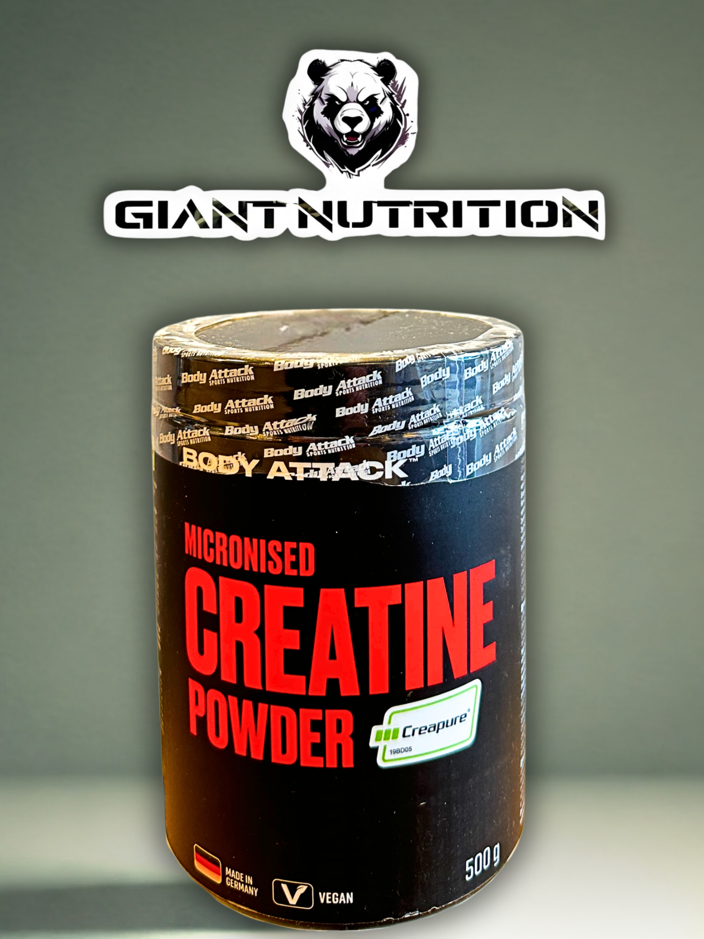 Body Attack Micronised Creatine Powder 500g | Giant Nutrition
