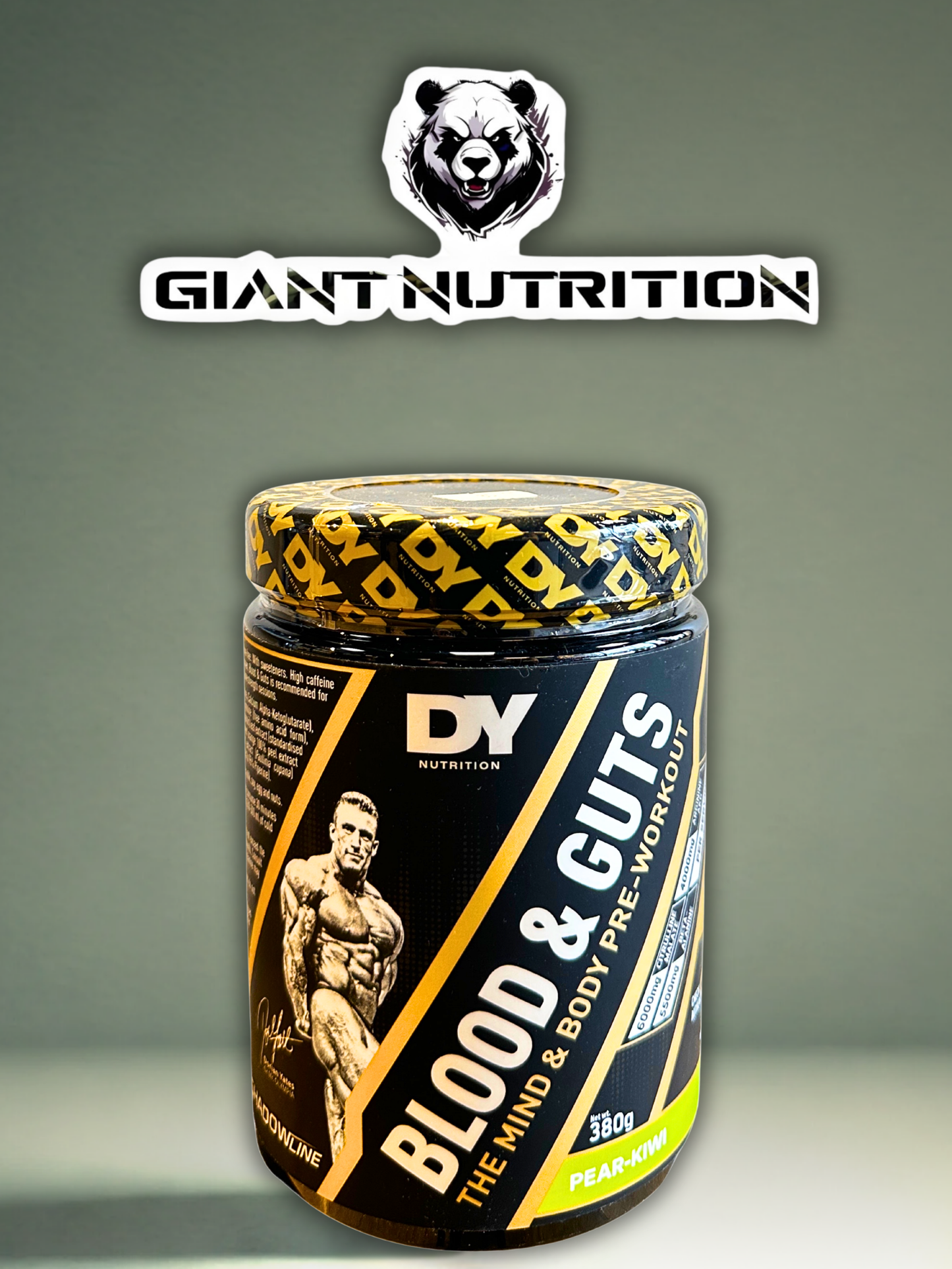 DY Nutrition Blood & Guts Pre Workout 380 g | Giant Nutrition