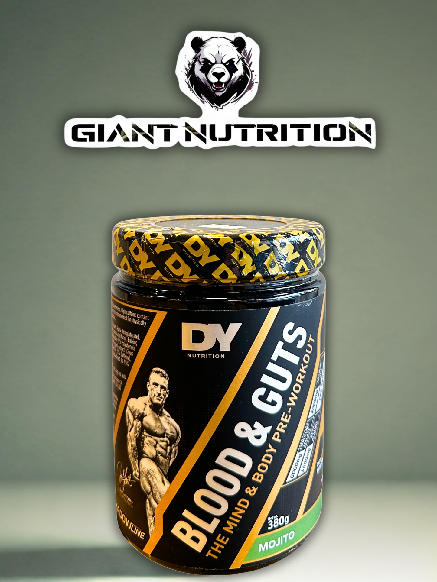 DY Nutrition Blood & Guts Pre Workout 380 g | Giant Nutrition