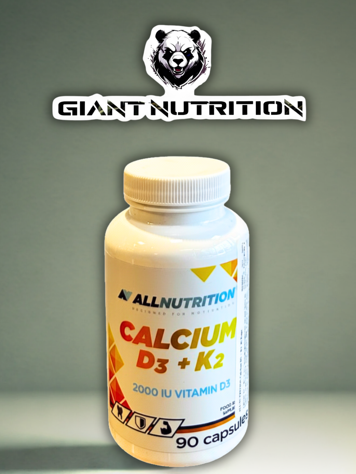 ALLNUTRITION Calcium D3 + K2 | Giant Nutrition