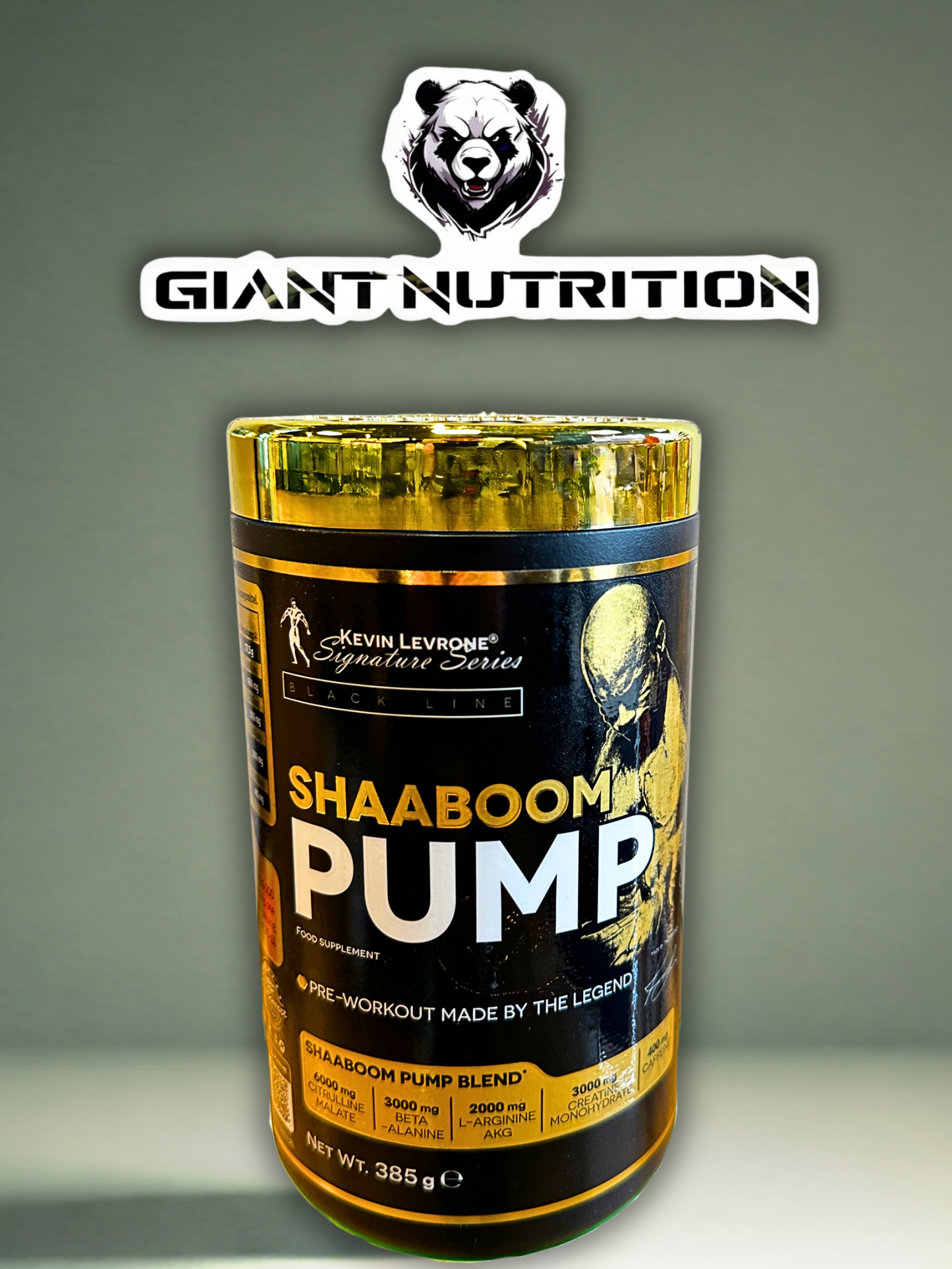Kevin Levrone Shaaboom Pump 385g | Giant Nutrition