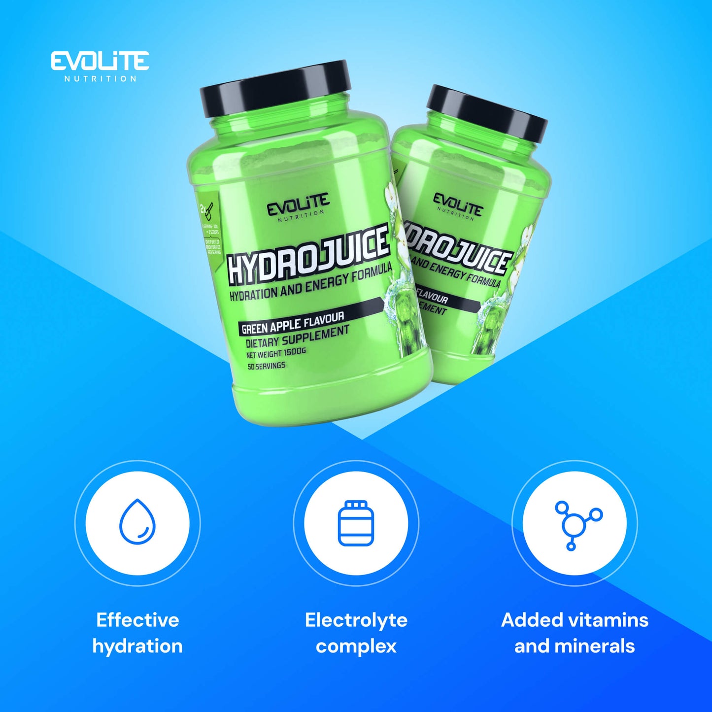 Evolite Nutrition Hydrojuice 1500g (Nachzug)