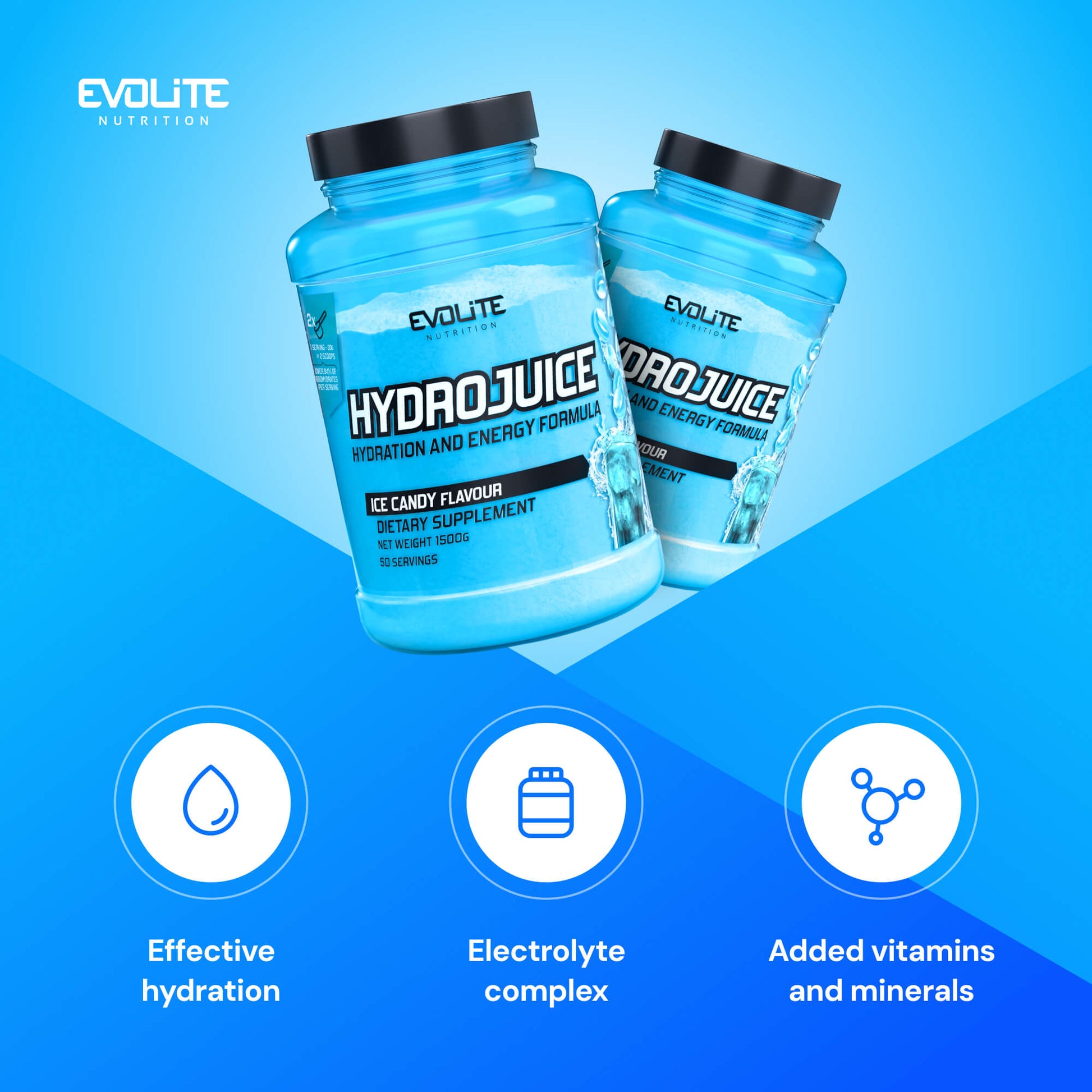 Evolite Nutrition Hydrojuice 1500g (Nachzug)
