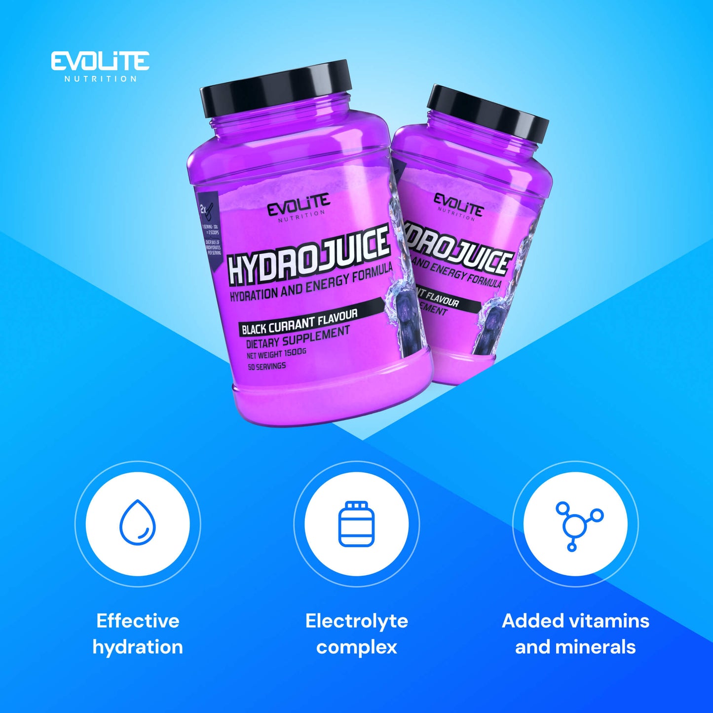 Evolite Nutrition Hydrojuice 1500g (Nachzug)