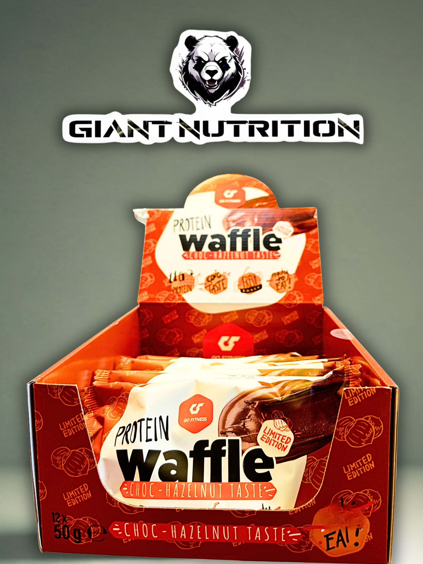 Go Fitness Protein Waffle 50g | Giant Nutrition