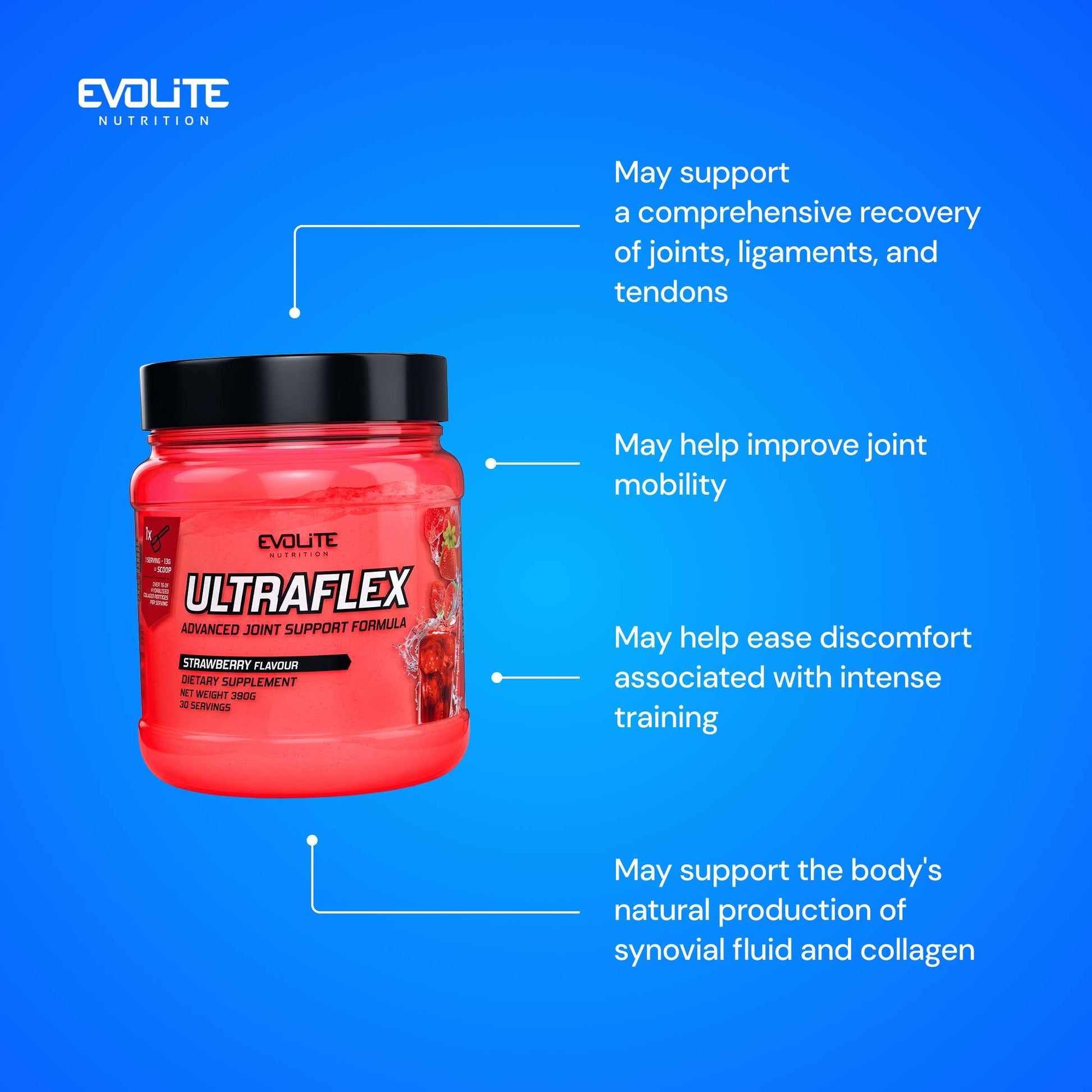 Evolite Nutrition Ultra Flex 390g