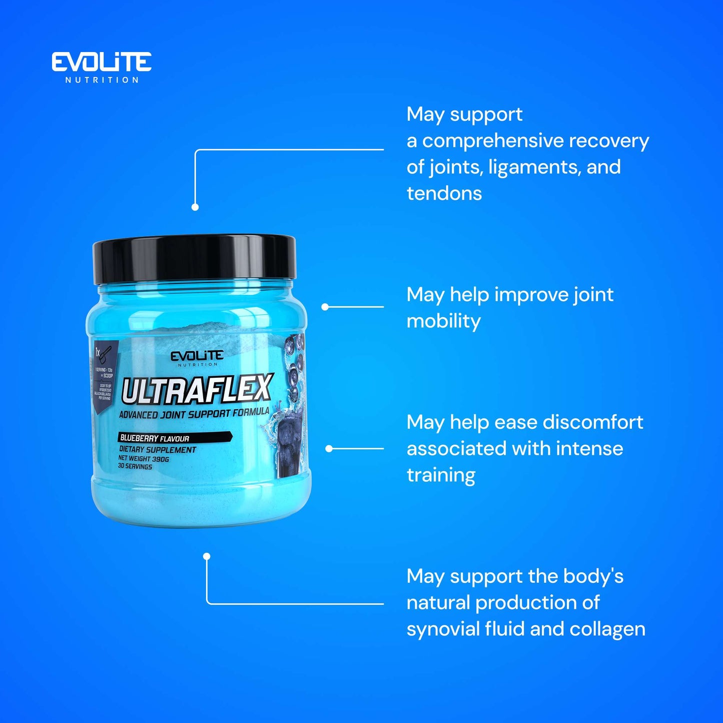 Evolite Nutrition Ultra Flex 390g