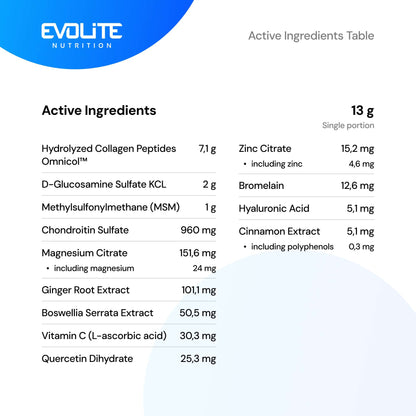 Evolite Nutrition Ultra Flex 390g