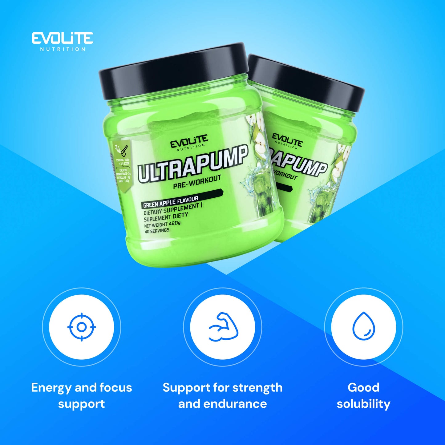Evolite Nutrition Ultra Pump 420g