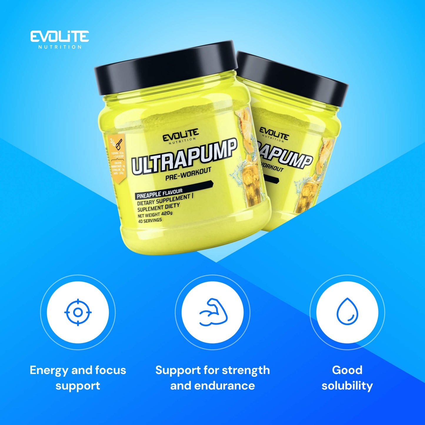 Evolite Nutrition Ultra Pump 420g