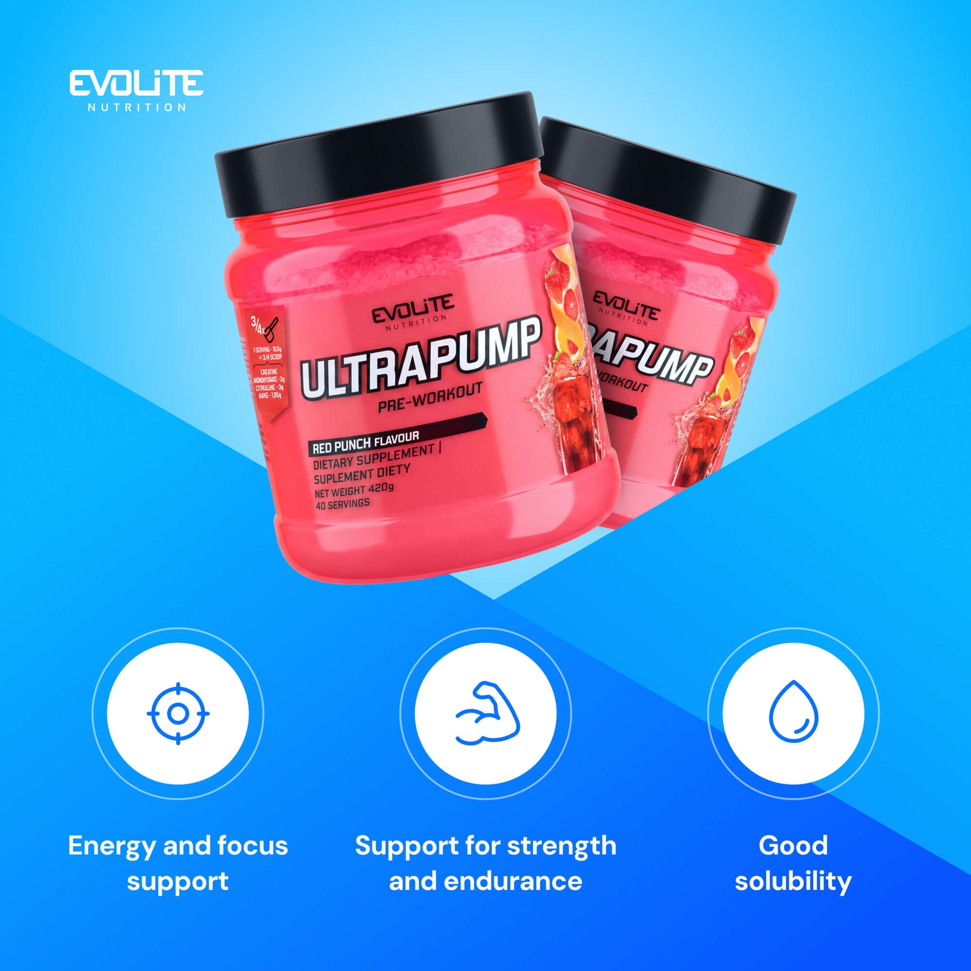 Evolite Nutrition Ultra Pump 420g
