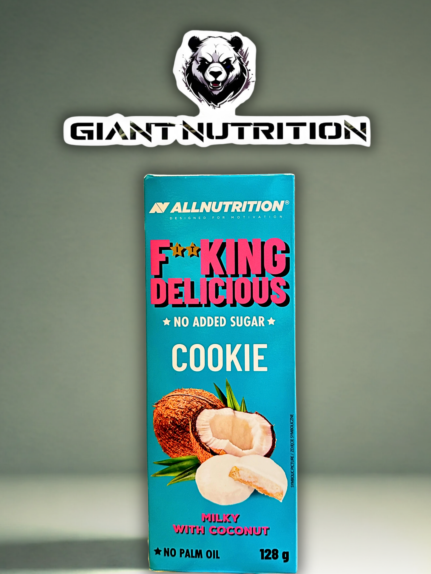 ALLNUTRITION Fitking Delicious Cookie 128g | Giant Nutrition