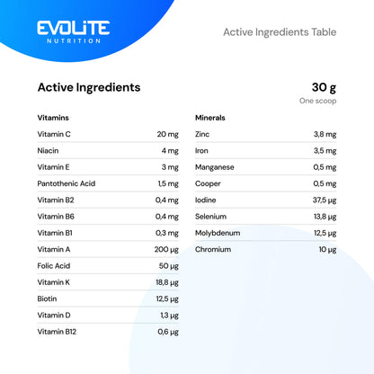 Evolite Nutrition Hydrojuice 600g (Nachzug)