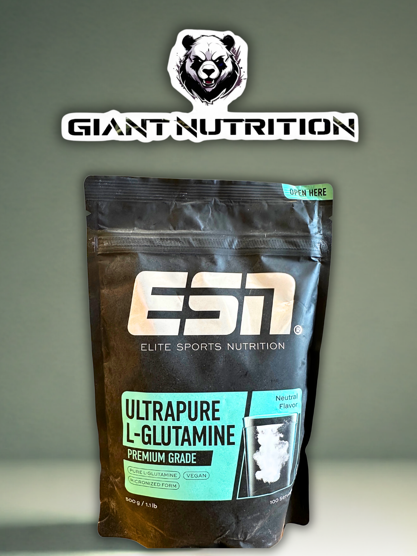 ESN Ultrapure L-Glutamine 500 g | Giant Nutrition