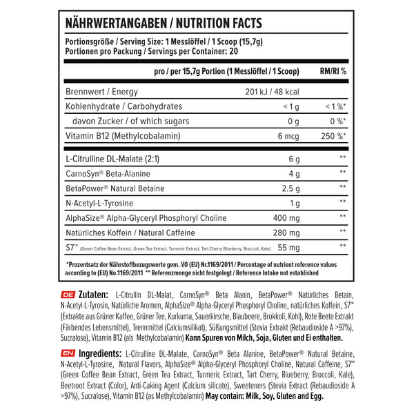 VAST V8 Total Energy 336g