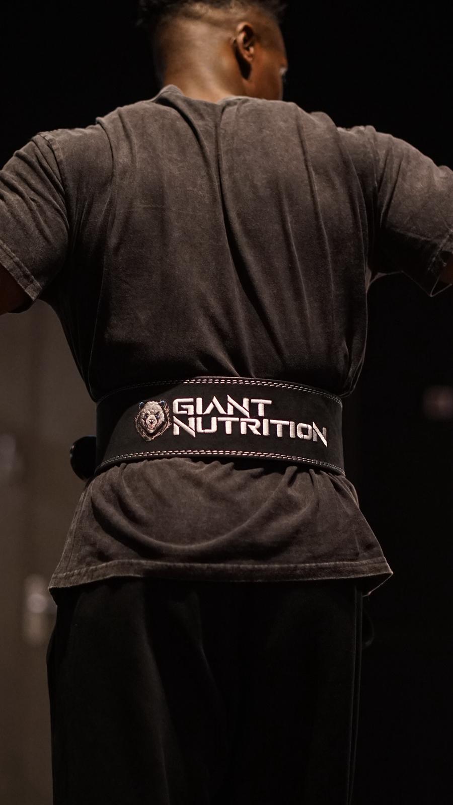 Giant Nutrition Lifting Belt Schwarz | Giant Nutrition
