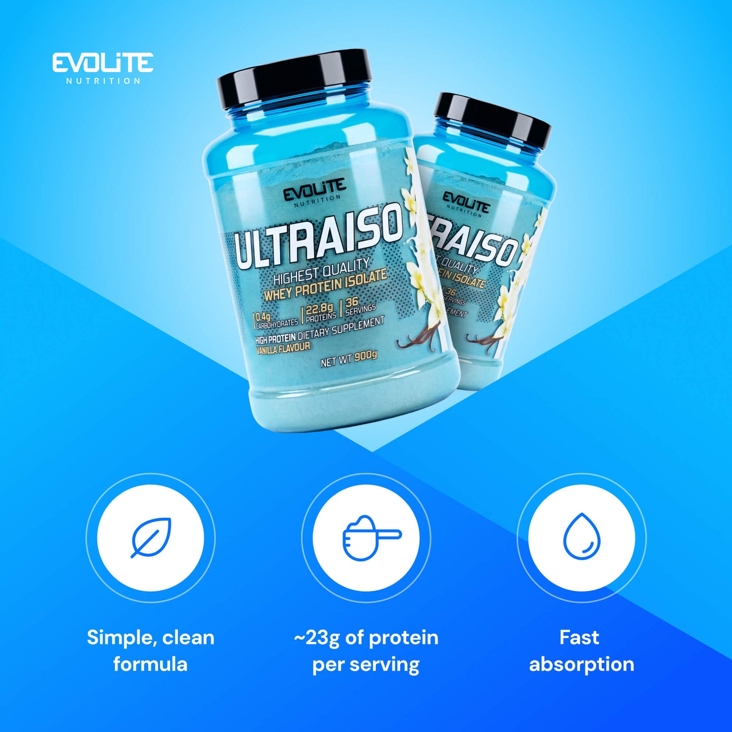 Evolite Nutrition Ultra Iso 900g