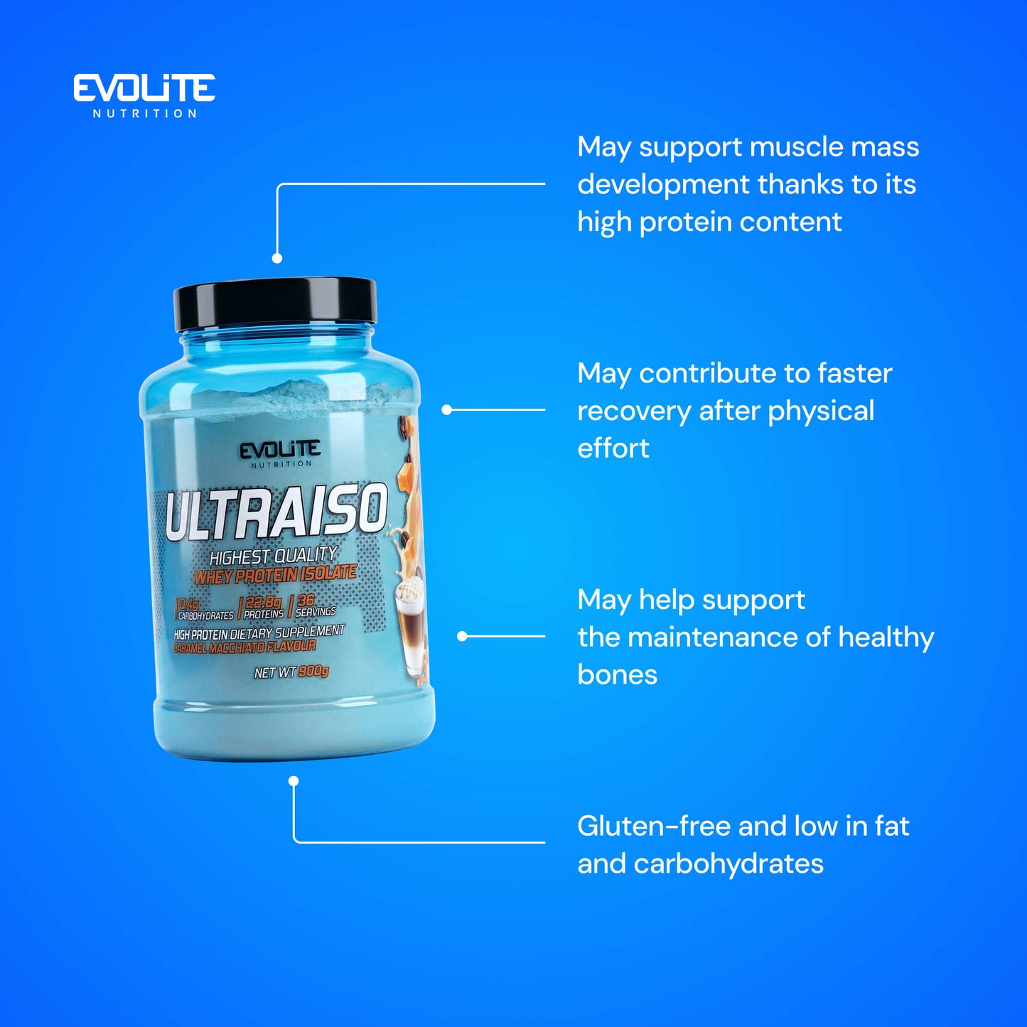 Evolite Nutrition Ultra Iso 900g