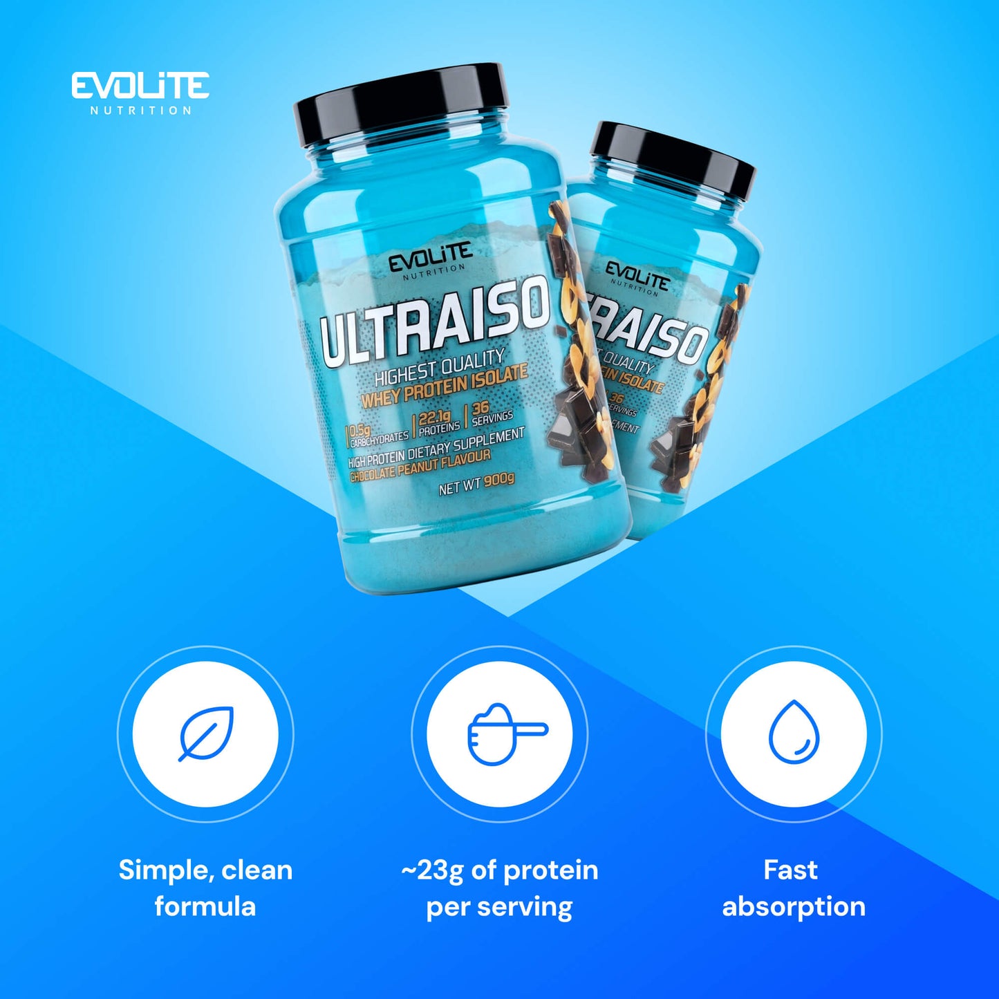 Evolite Nutrition Ultra Iso 900g