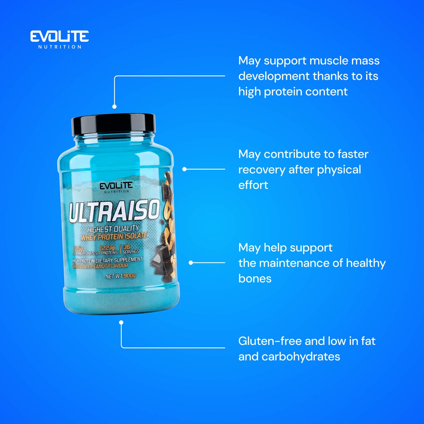 Evolite Nutrition Ultra Iso 900g