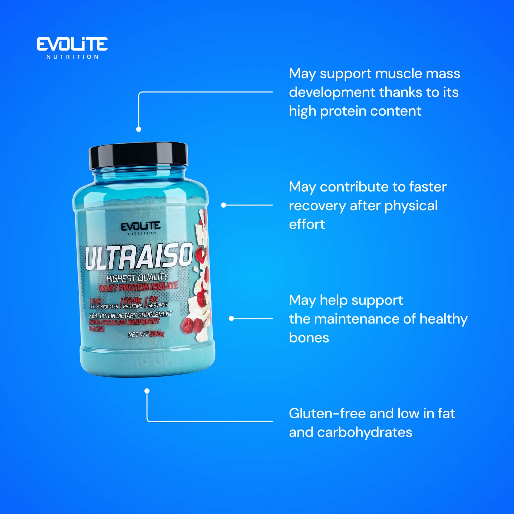 Evolite Nutrition Ultra Iso 900g