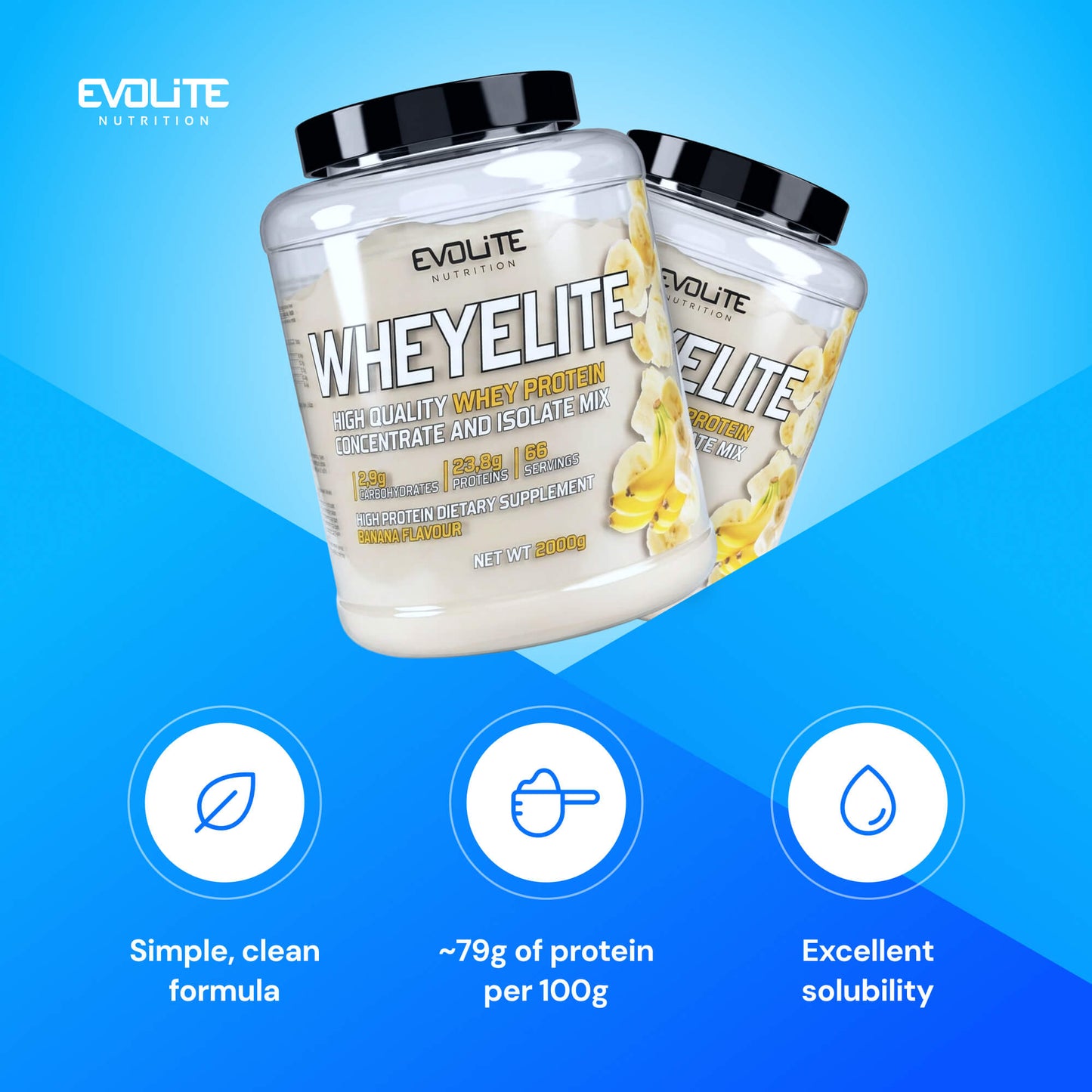 Evolite Nutrition Whey Elite New 2kg