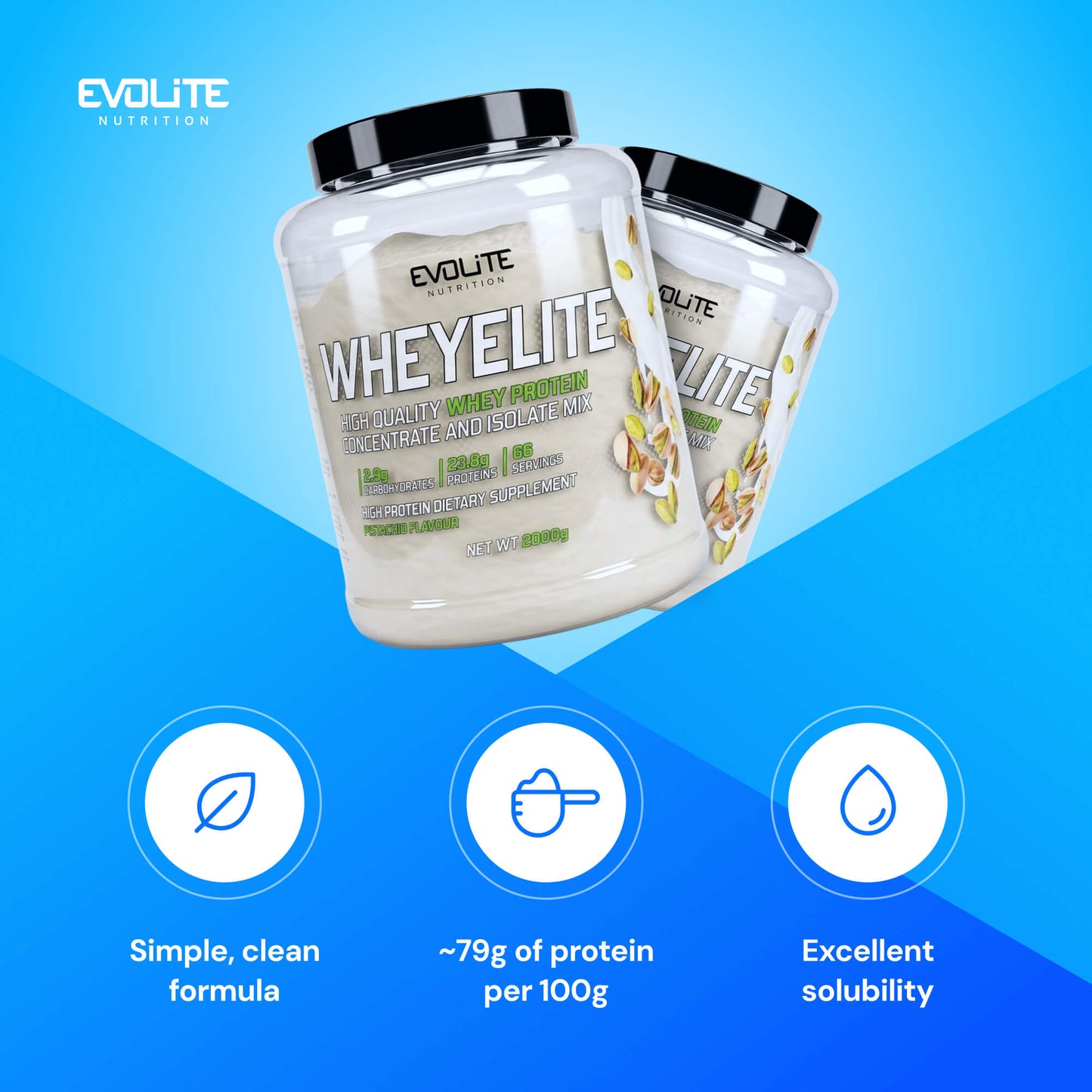 Evolite Nutrition Whey Elite New 2kg