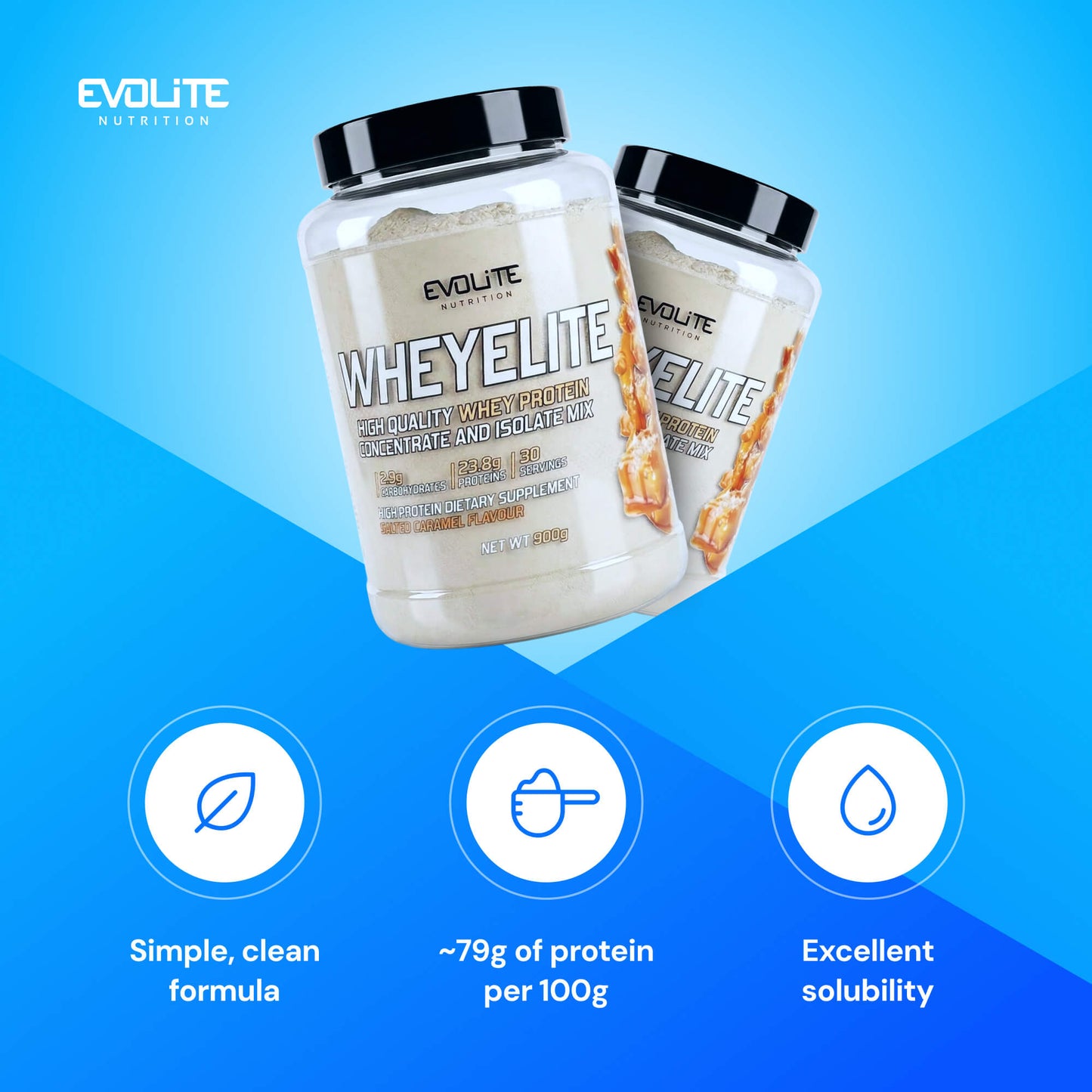 Evolite Nutrition Whey Elite New 900g