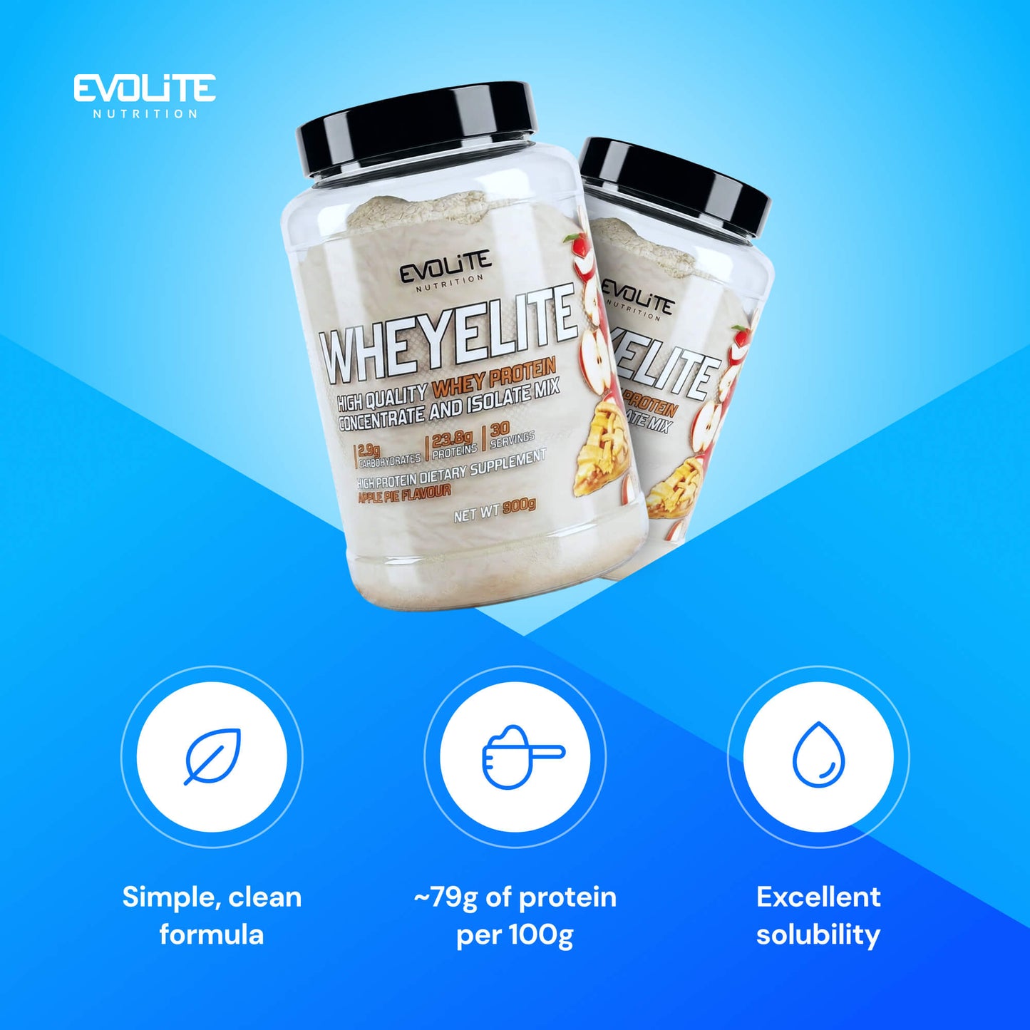 Evolite Nutrition Whey Elite New 900g