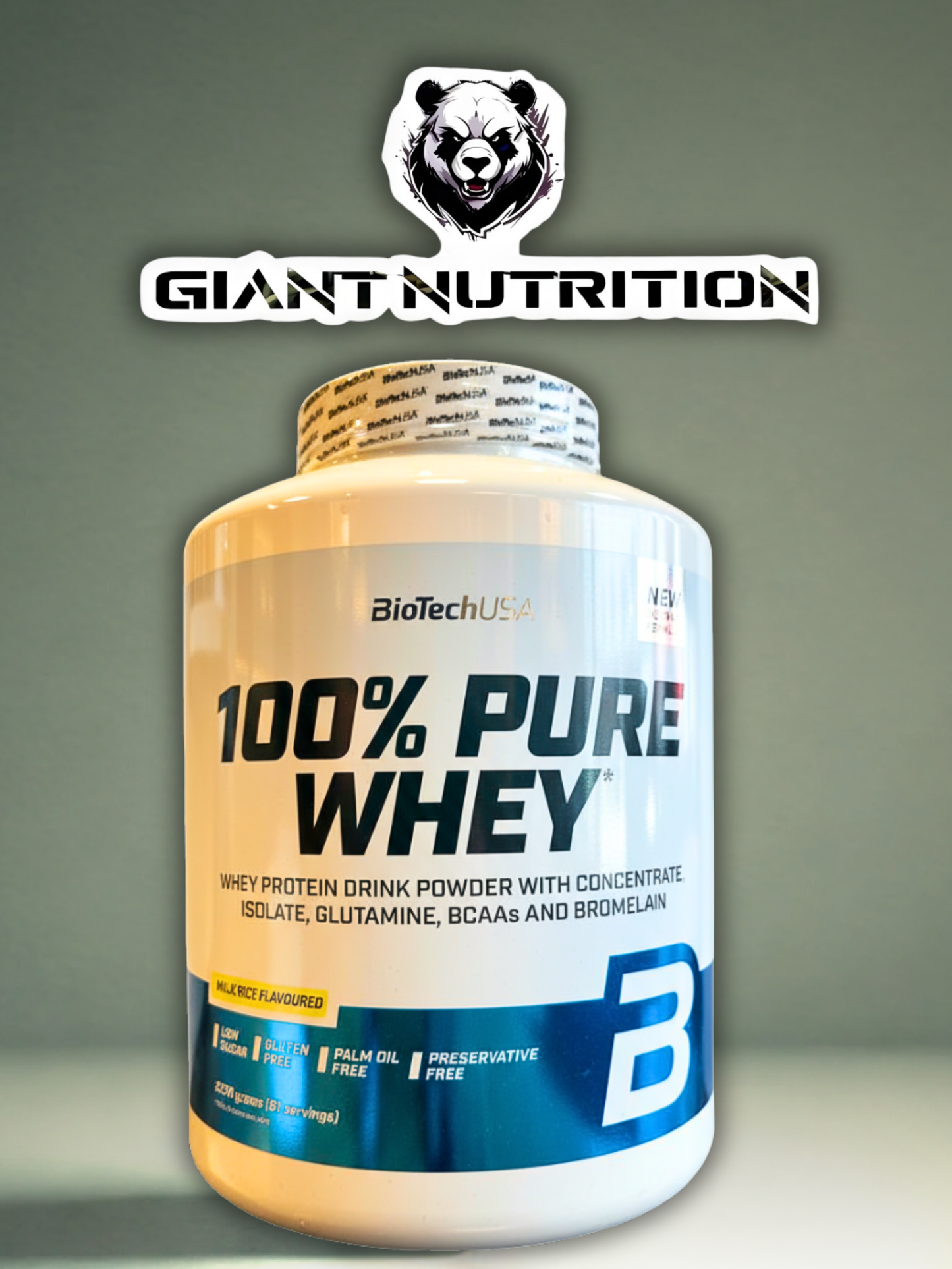 BioTechUSA 100% Pure Whey | Giant Nutrition
