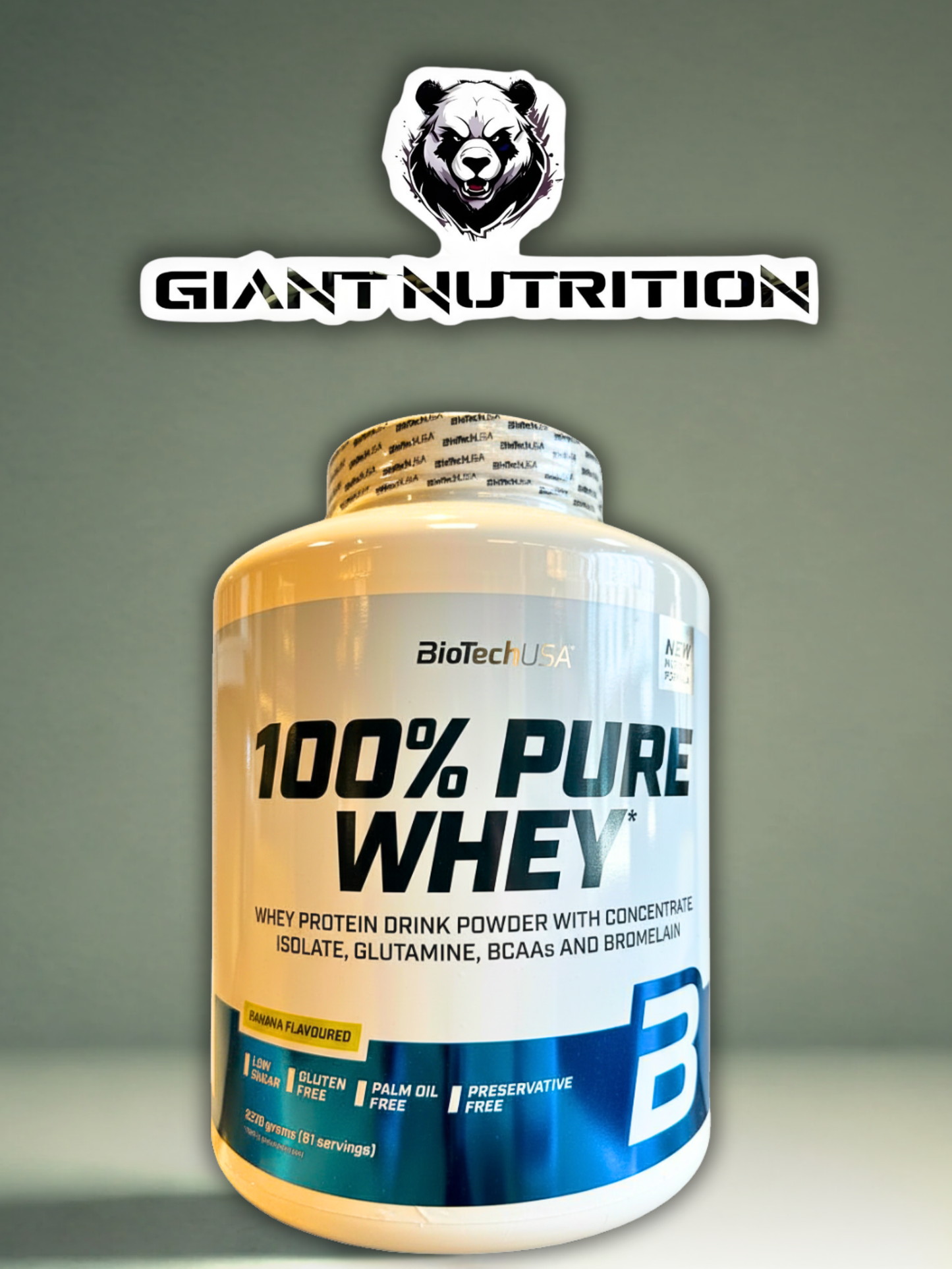 BioTechUSA 100% Pure Whey | Giant Nutrition