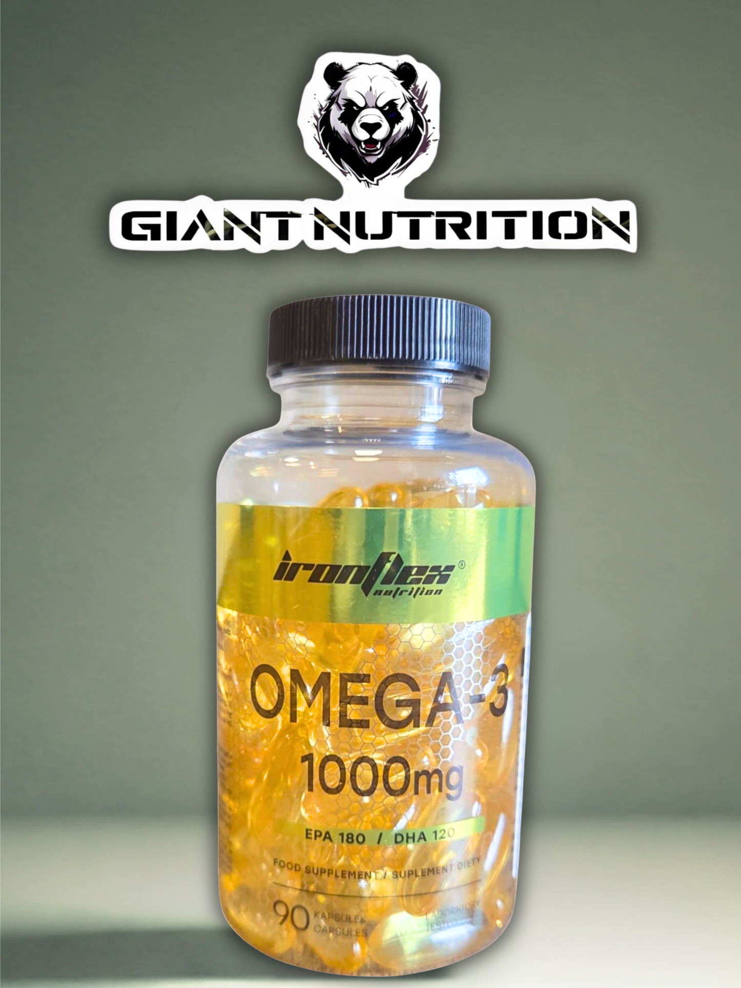 IronFlex Omega 3 1000 mg 90 Kapseln | Giant Nutrition
