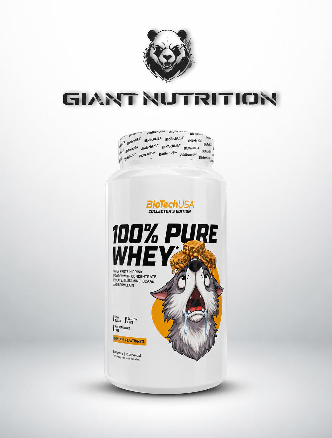 BioTechUSA 100% Pure Whey - 900 g baklava