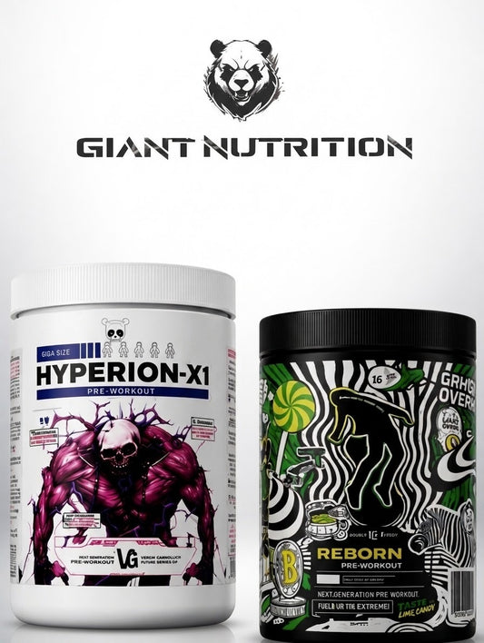 Hyperion-X1 + Reborn Pre-Workout BUNDLE | Giant Nutrition