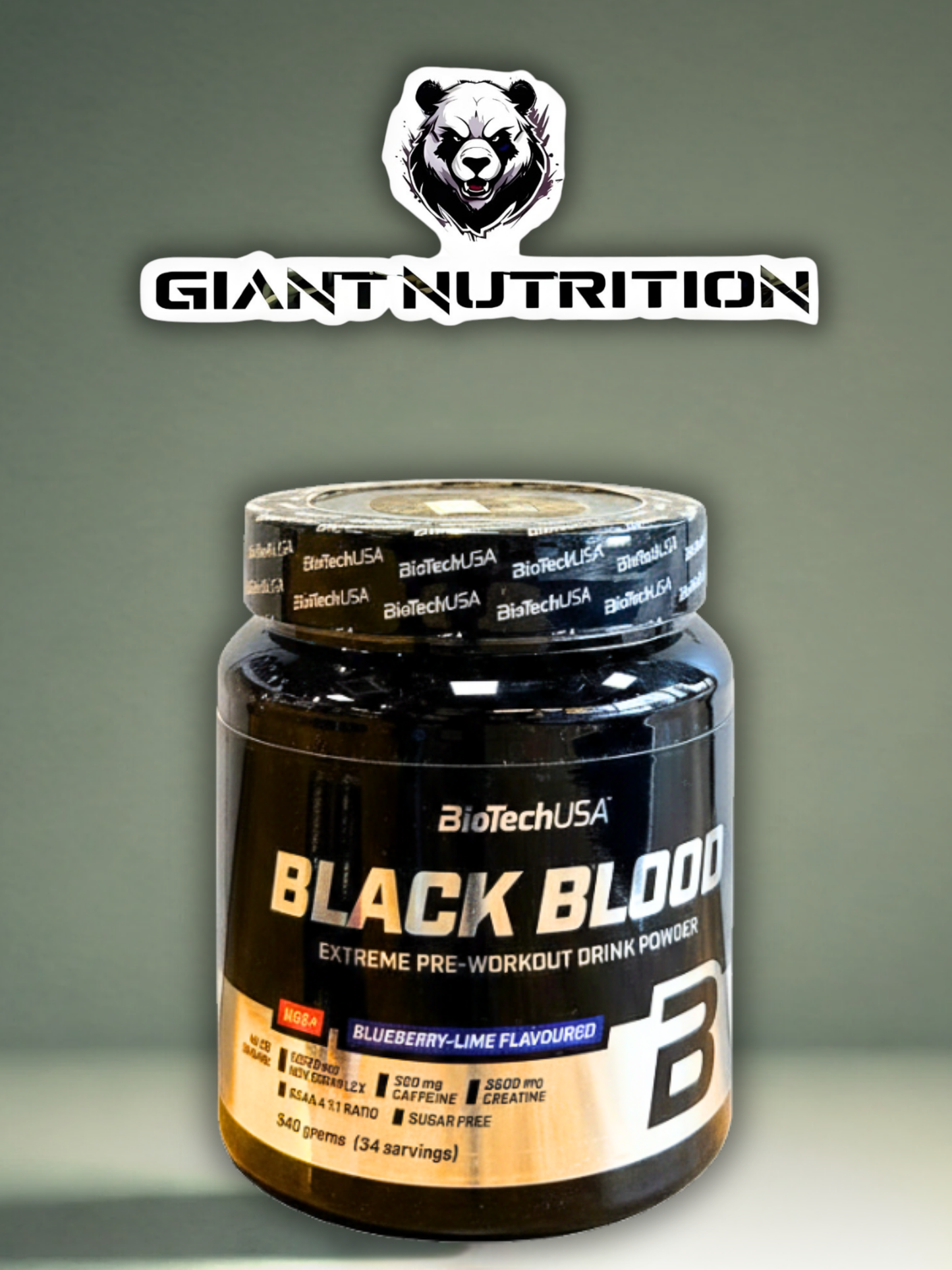 BioTechUSA Black Blood Pre-Workout 300g | Giant Nutrition