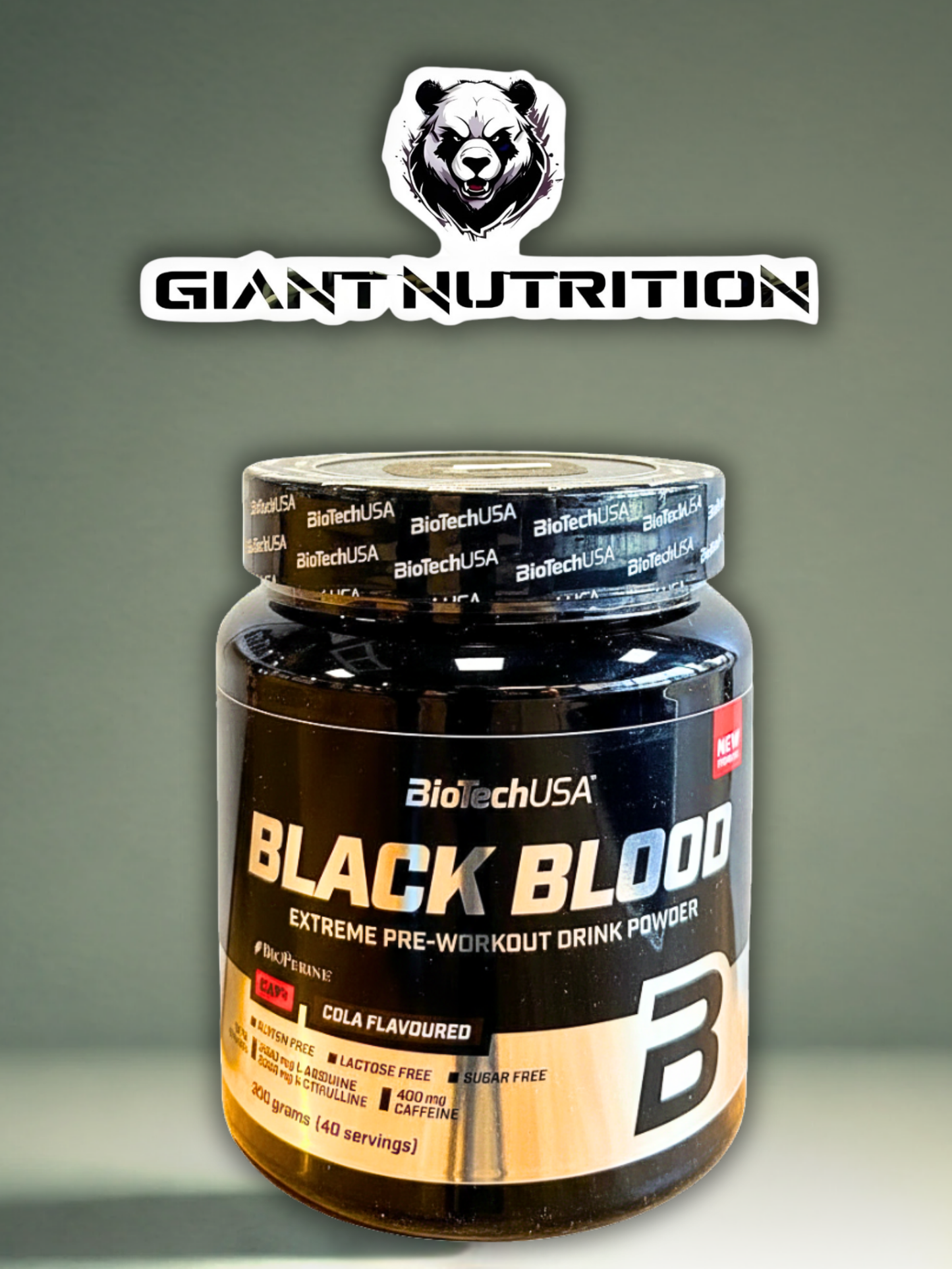 BioTechUSA Black Blood Pre-Workout 300g | Giant Nutrition