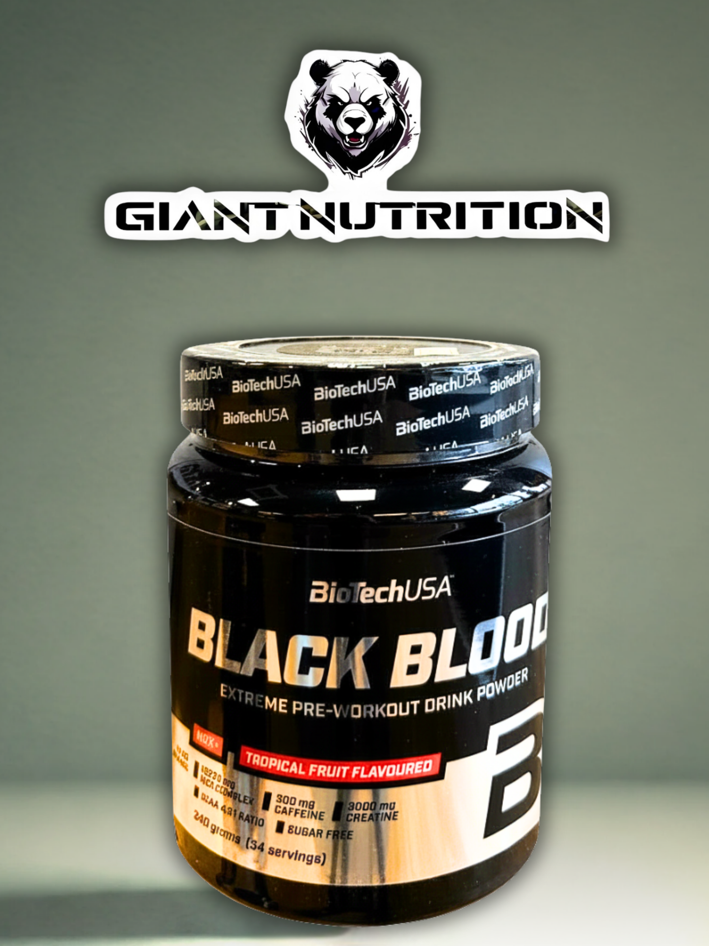 BioTechUSA Black Blood Pre-Workout 300g | Giant Nutrition