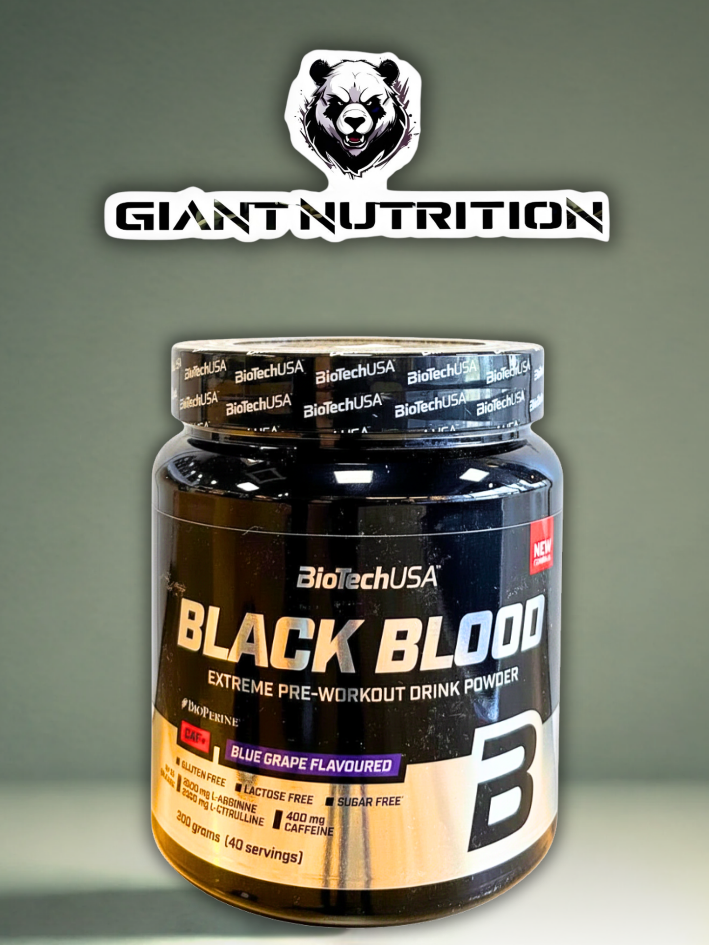 BioTechUSA Black Blood Pre-Workout 300g | Giant Nutrition
