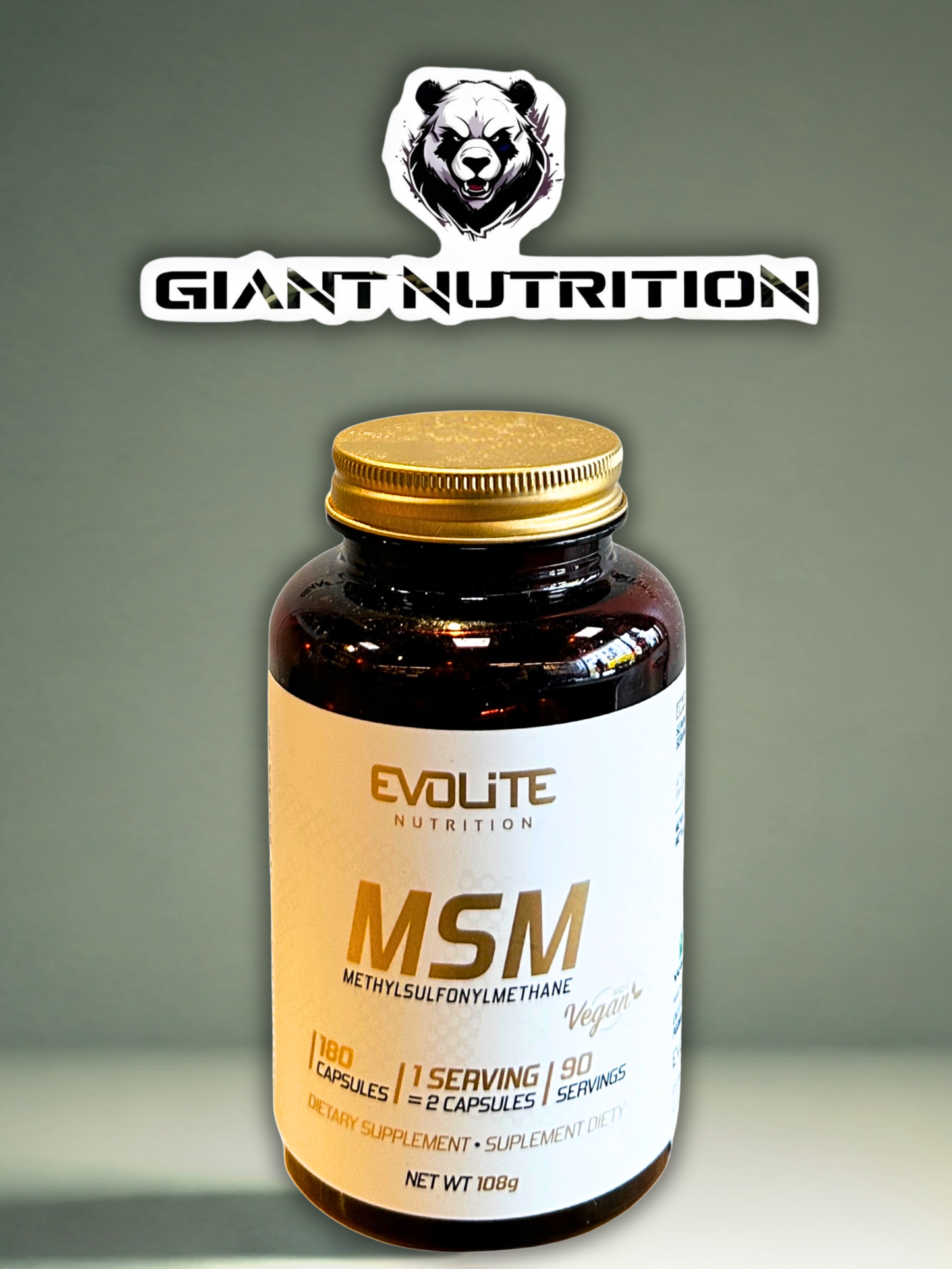 Evolite Nutrition MSM 180 Kapseln | Giant Nutrition